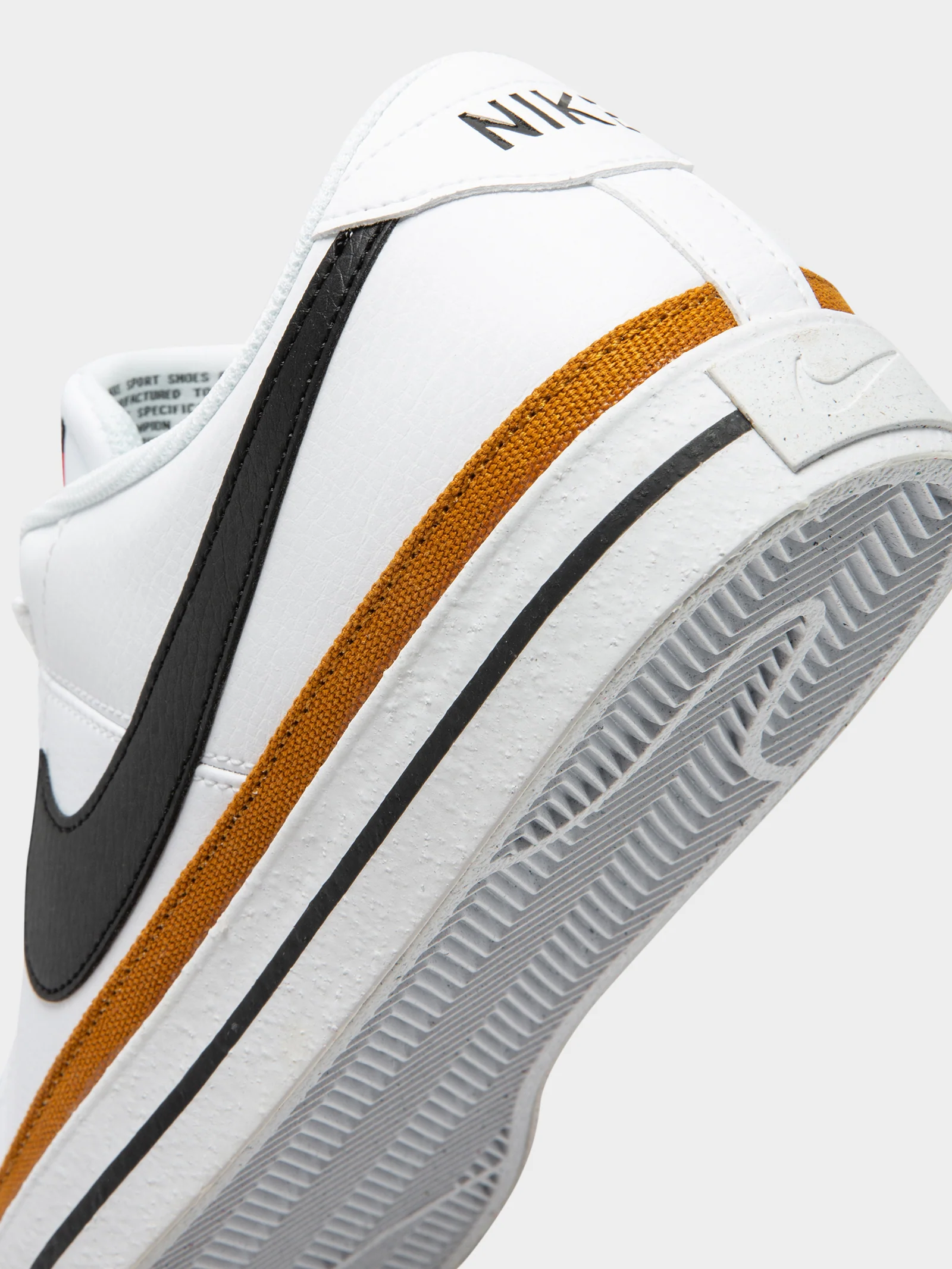 Mens Court Legacy Leather Sneakers - Image 5