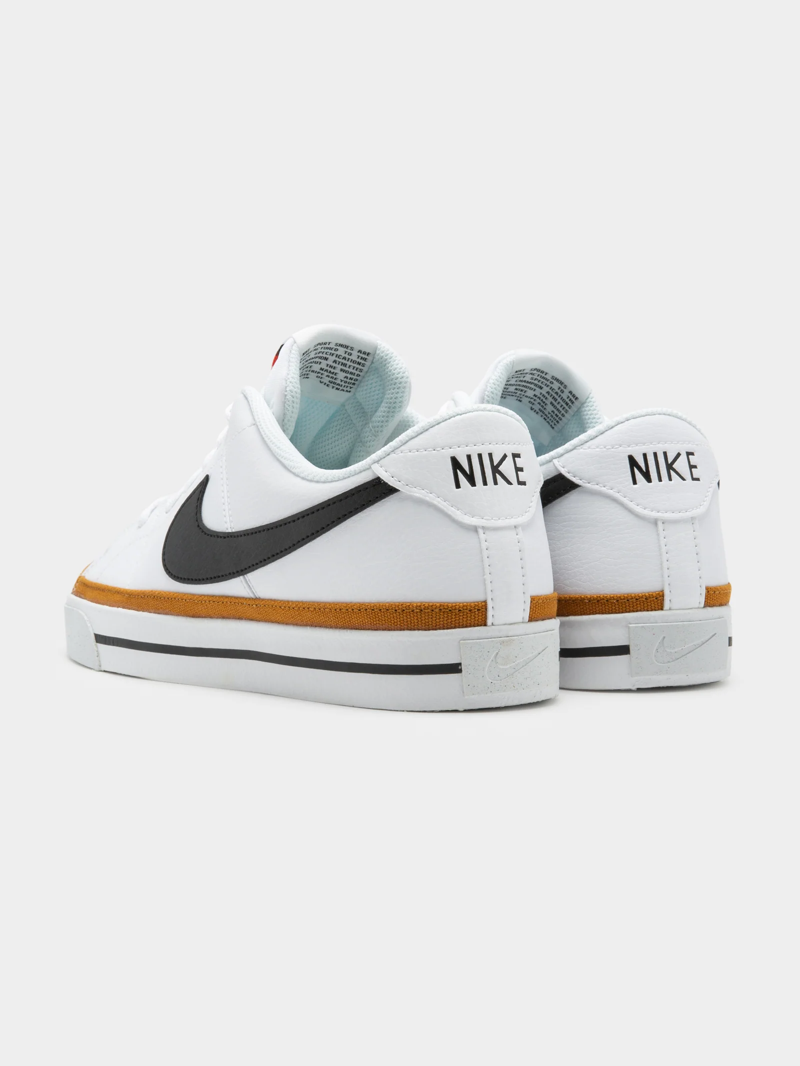 Mens Court Legacy Leather Sneakers - Image 7