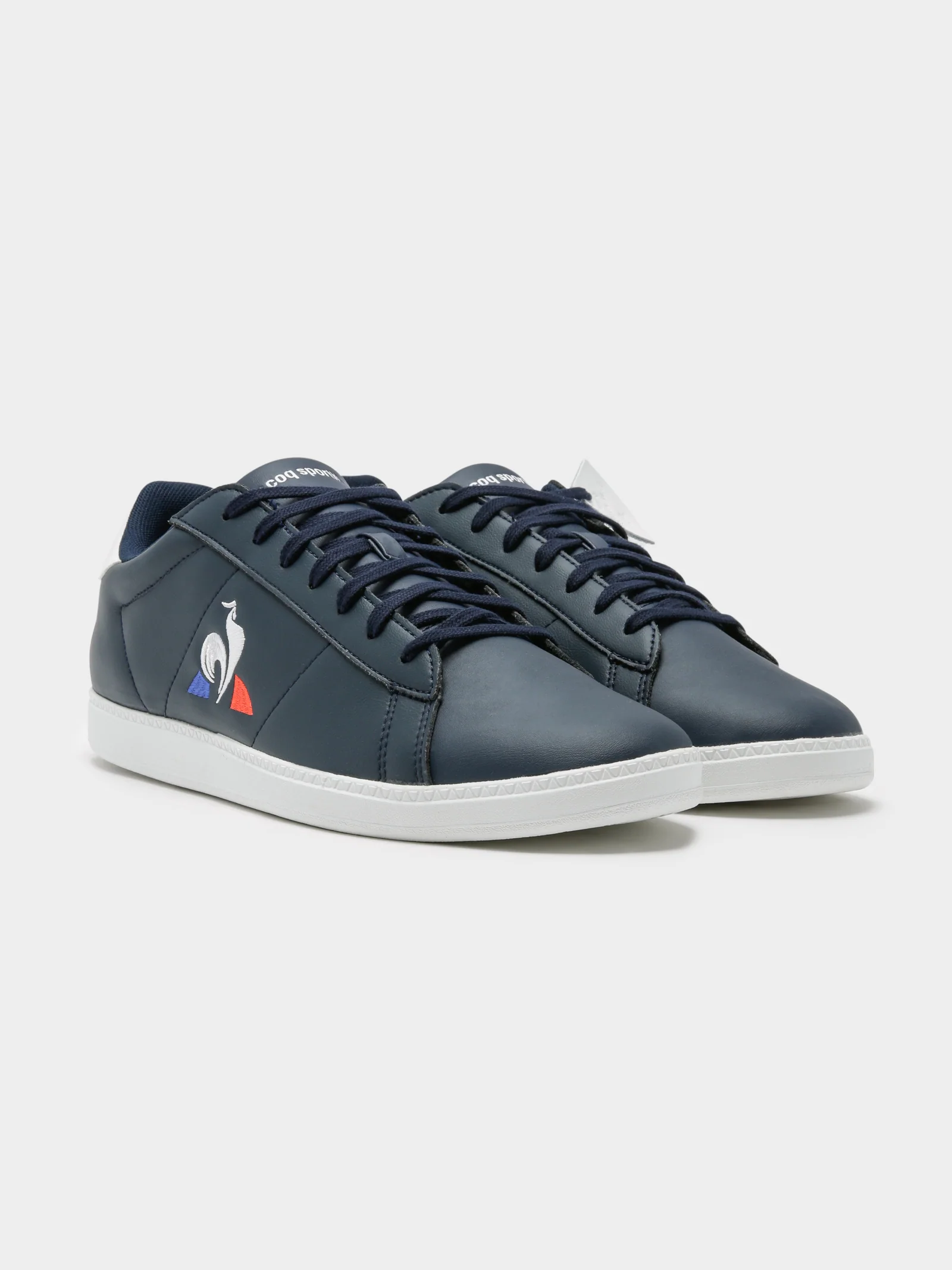 Mens Courtset Leather Sneakers - Image 6