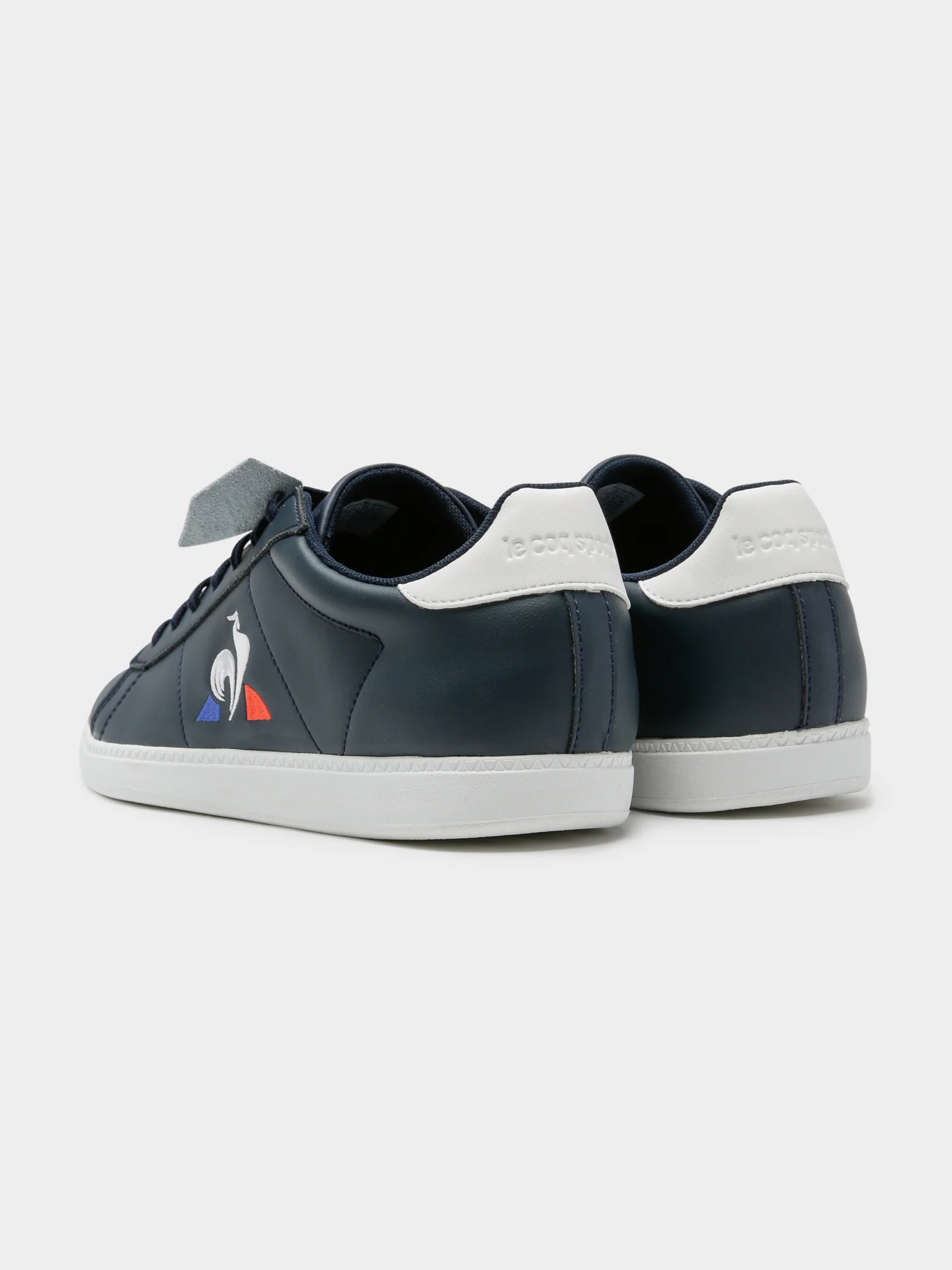Mens Courtset Leather Sneakers - Image 7