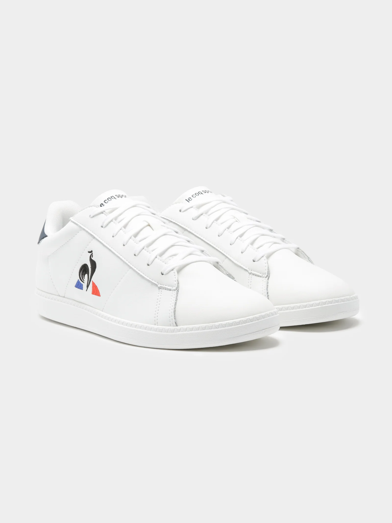 Mens Courtset Leather Sneakers - Image 6