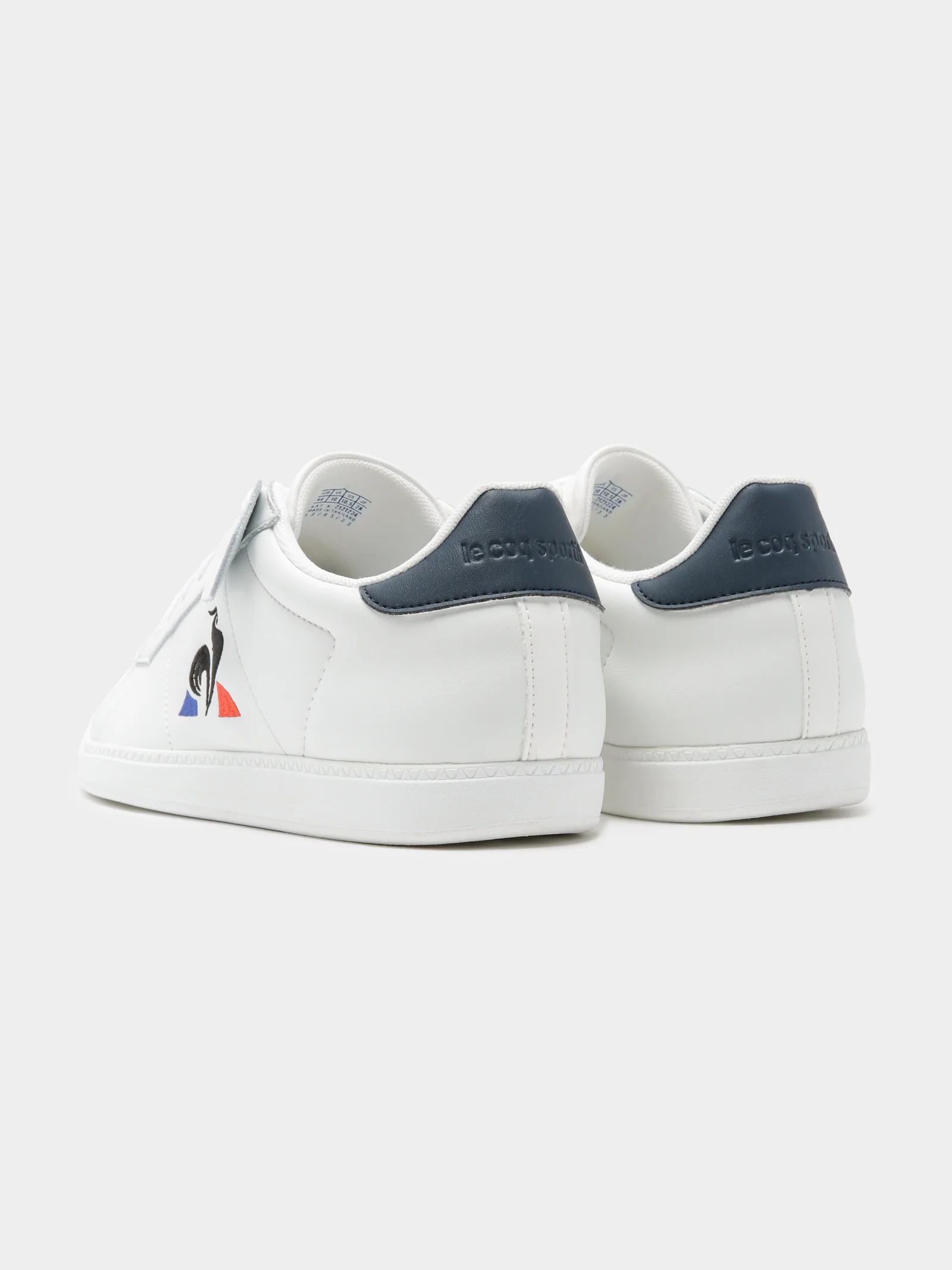 Mens Courtset Leather Sneakers - Image 7