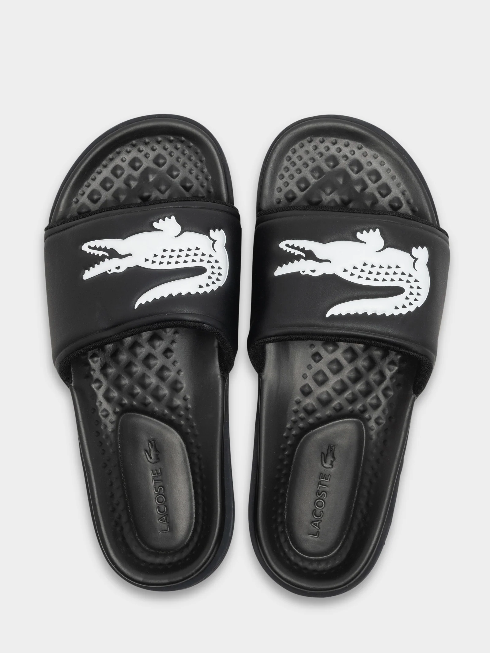 Mens Croco Dualiste Slides - Image 5