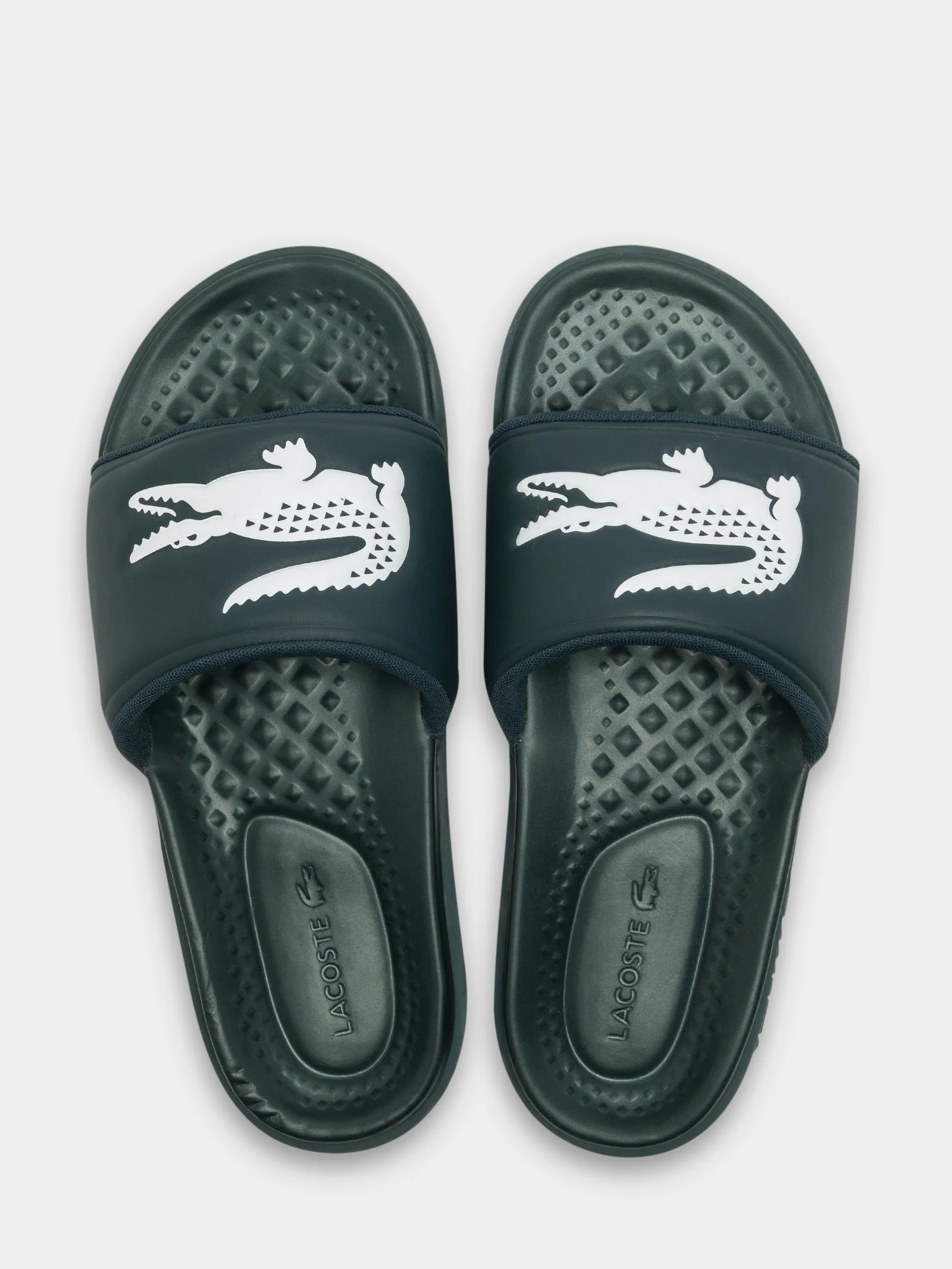 Mens Croco Dualiste Slides - Image 3