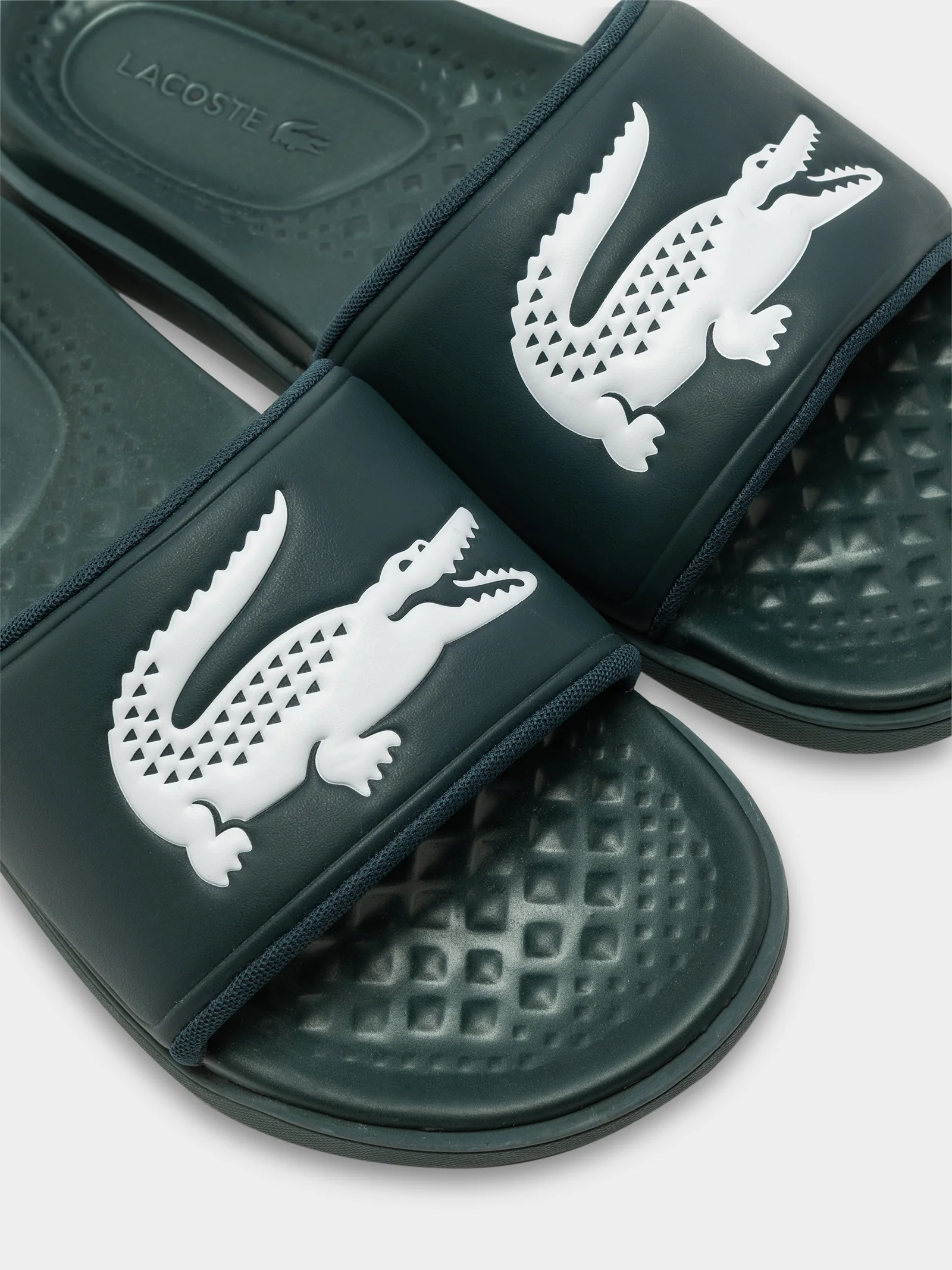 Mens Croco Dualiste Slides - Image 4