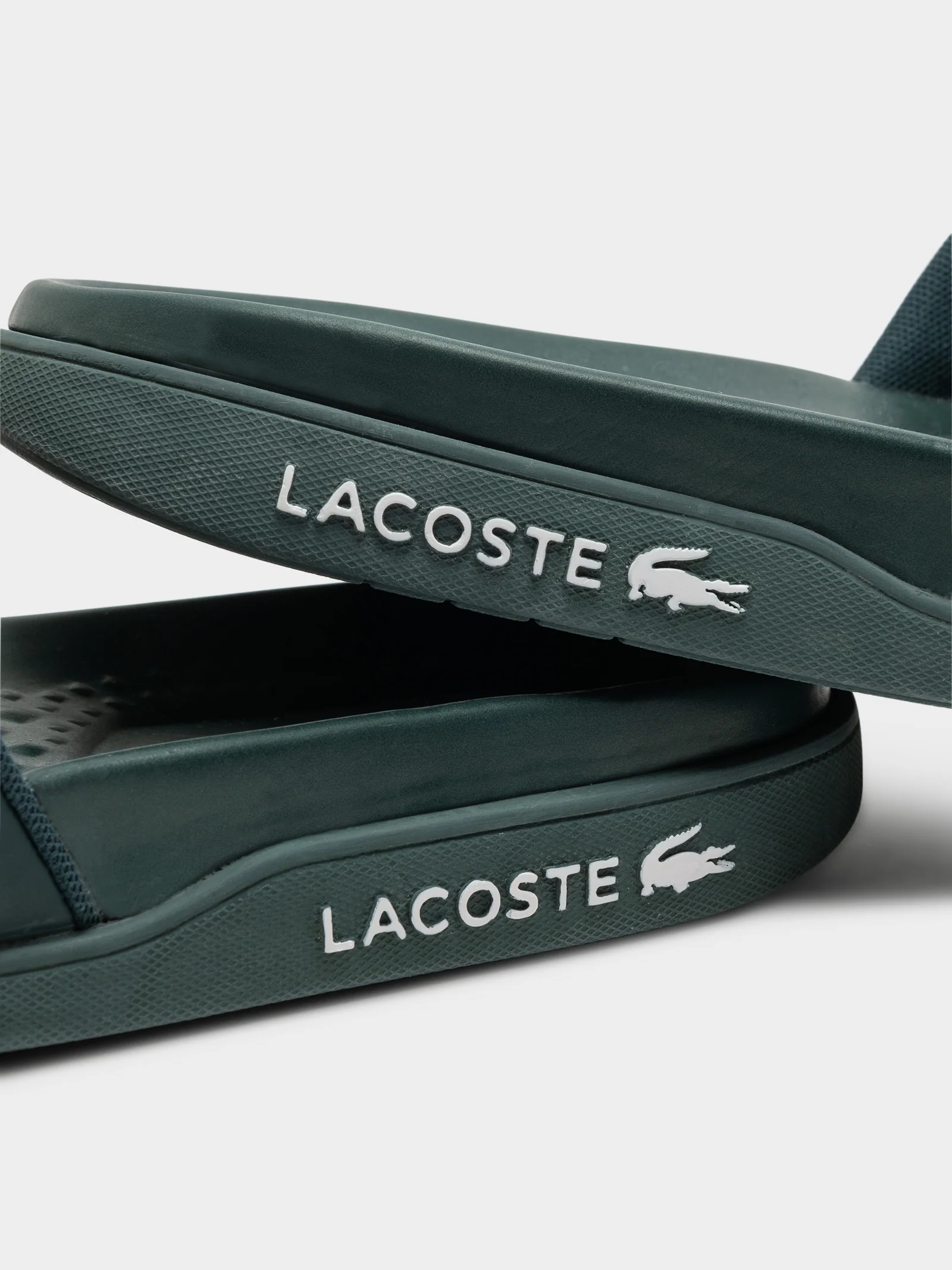 Mens Croco Dualiste Slides - Image 5