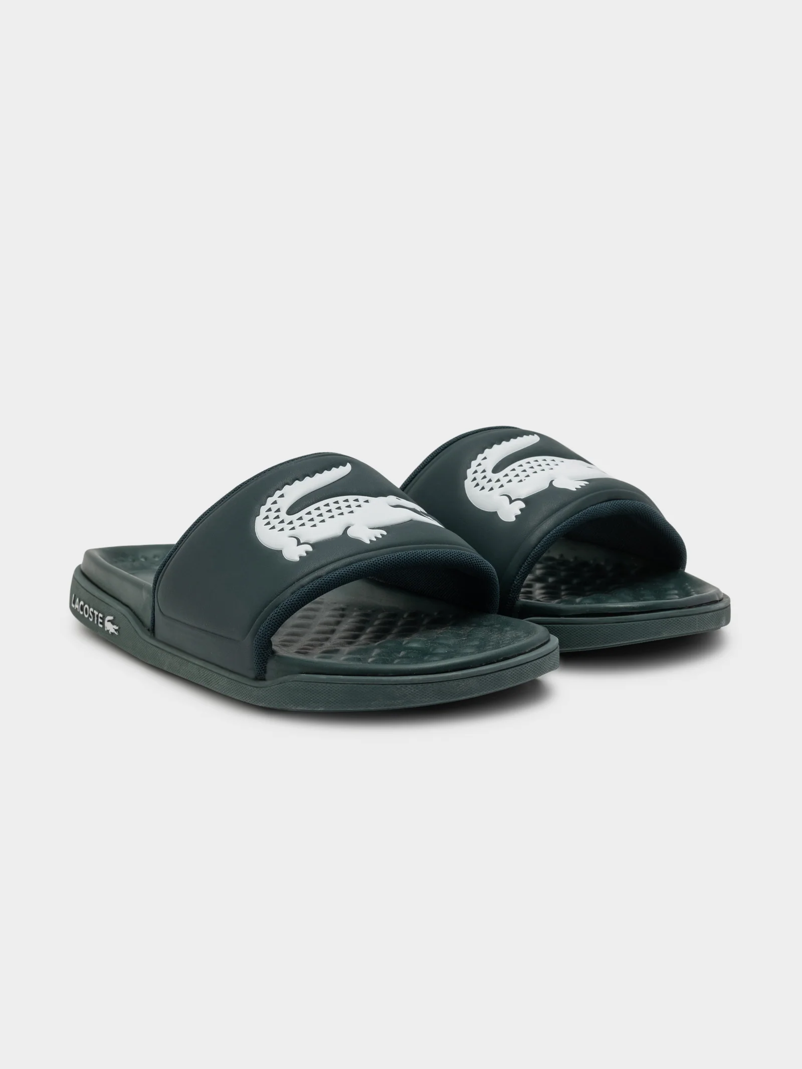 Mens Croco Dualiste Slides - Image 6