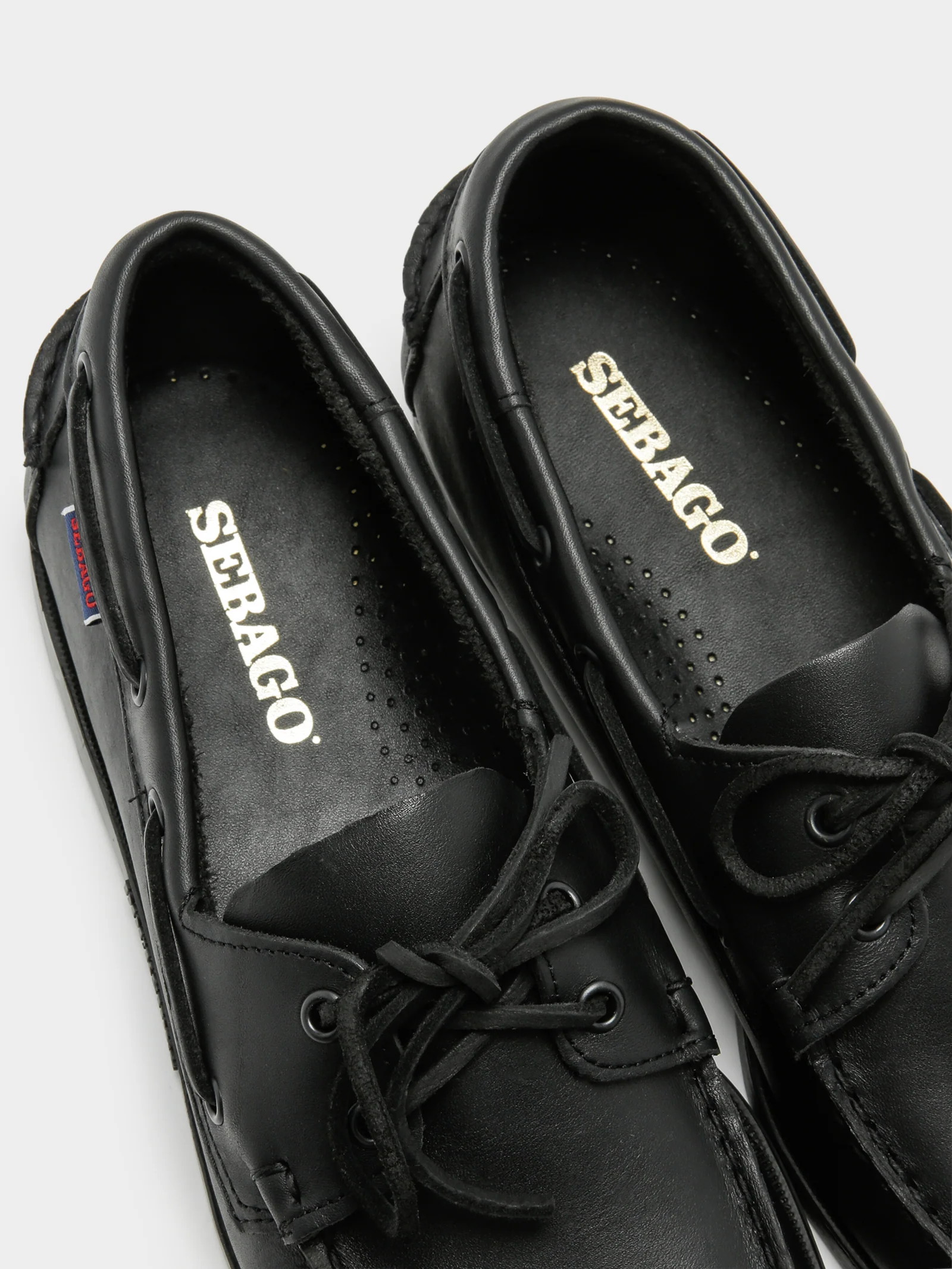 Mens Docksides Portland Leather Shoes - Image 3