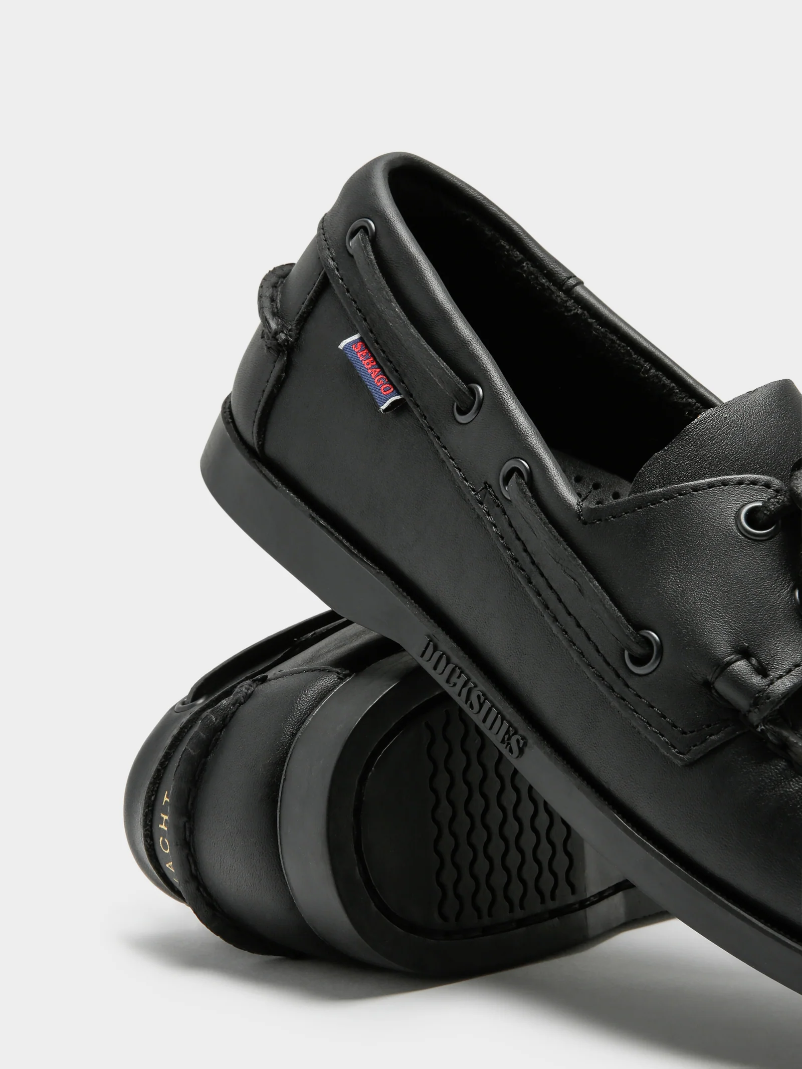 Mens Docksides Portland Leather Shoes - Image 5
