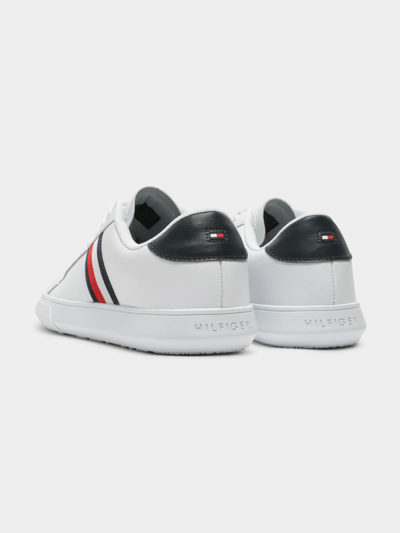 Mens Essential Leather Sneakers - Image 7