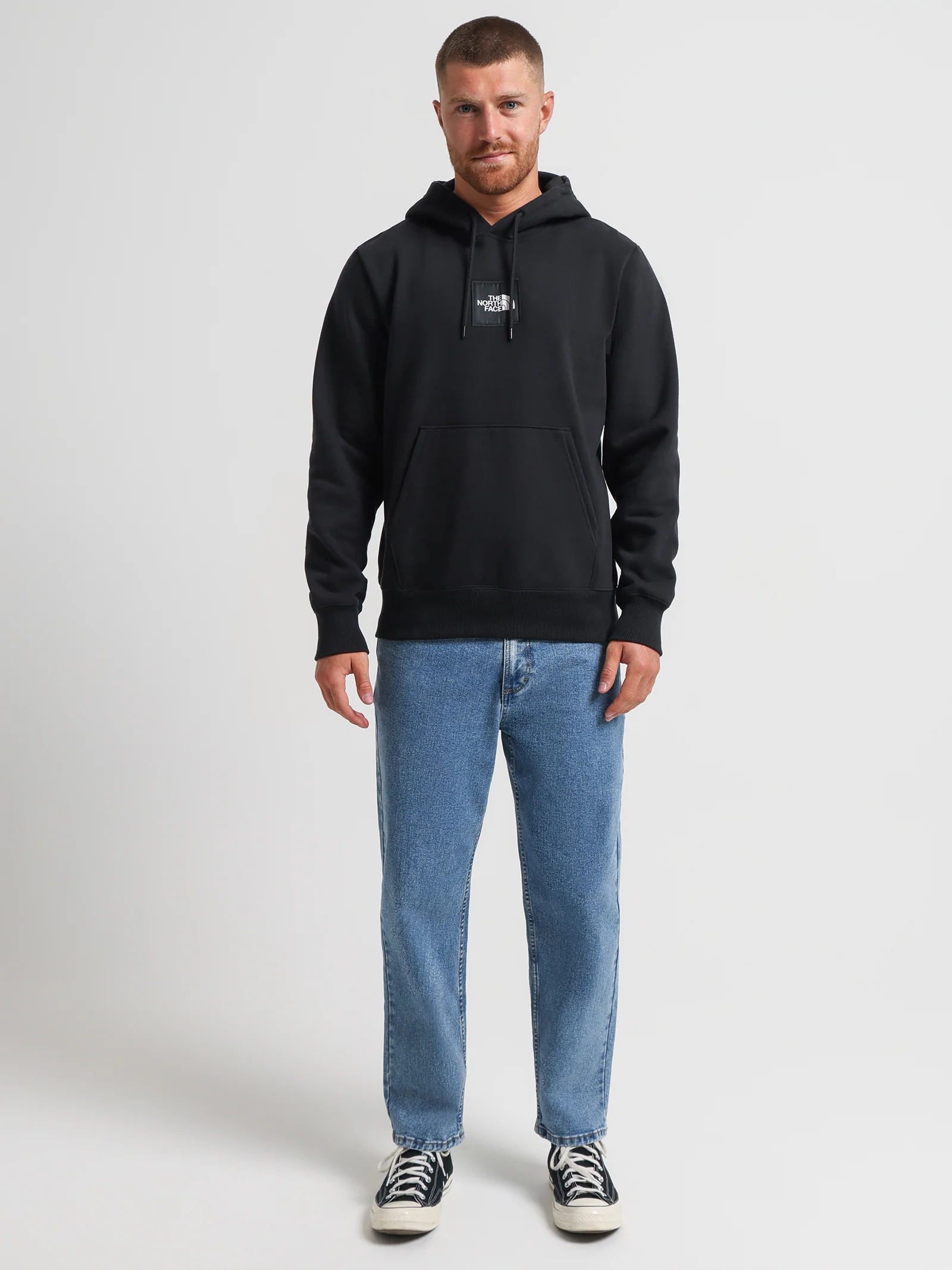Mens Heavyweight Box Pullover Hoodie - Image 2