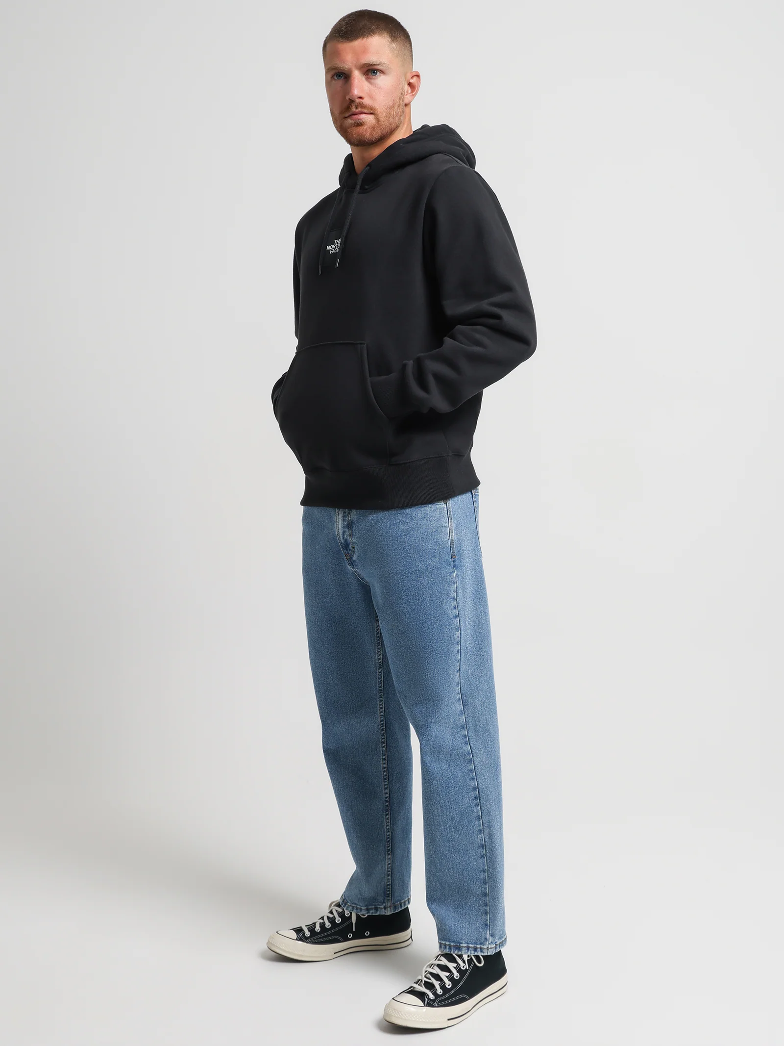 Mens Heavyweight Box Pullover Hoodie - Image 3