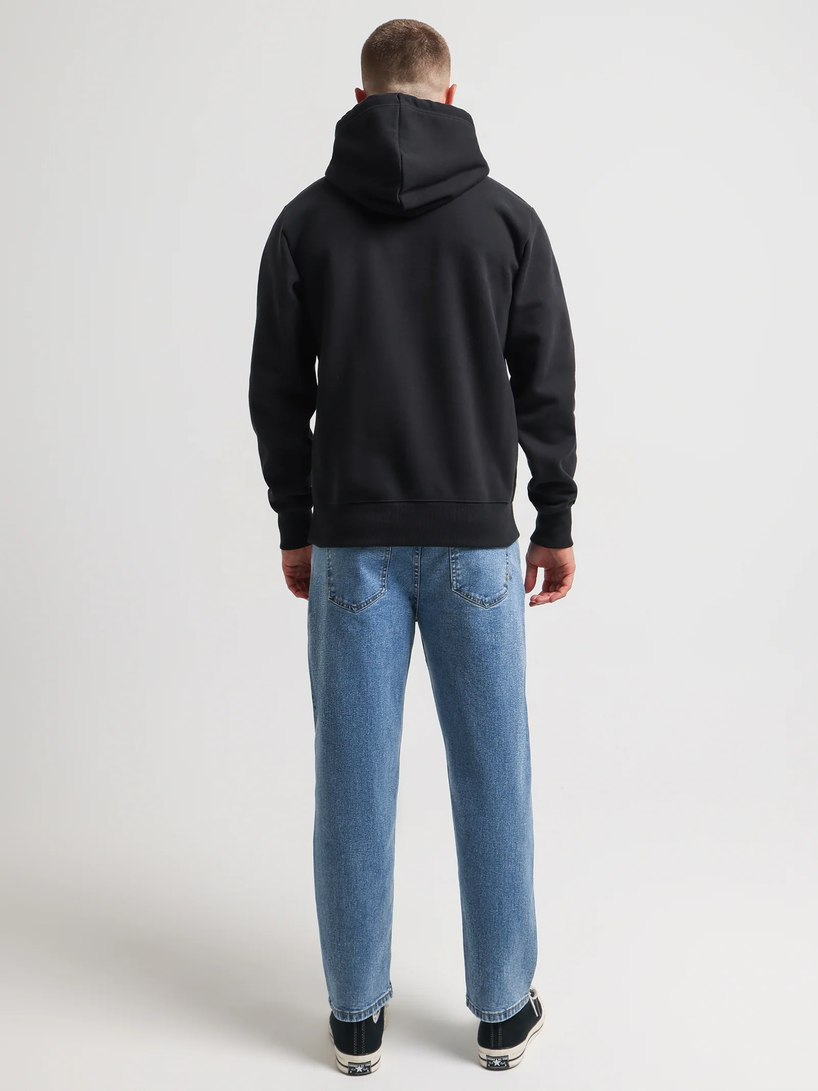 Mens Heavyweight Box Pullover Hoodie - Image 4