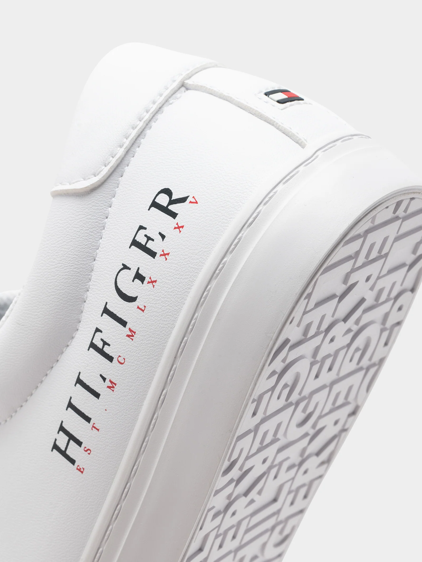 Mens Hilfiger Print Sneaker - Image 4