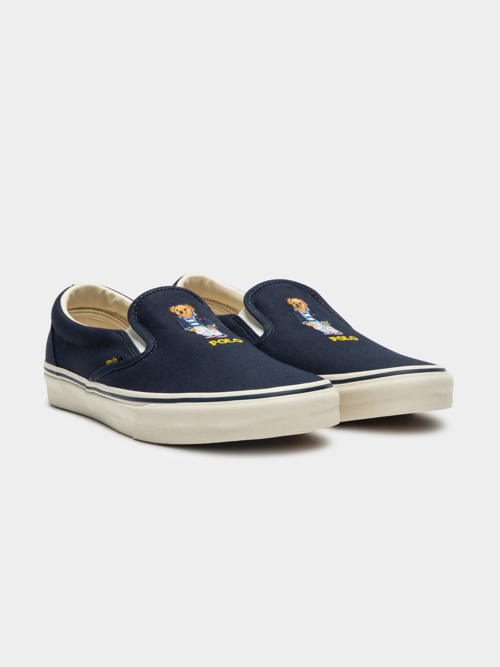 Mens Keaton Polo Bear Slip-On Sneakers - Image 6