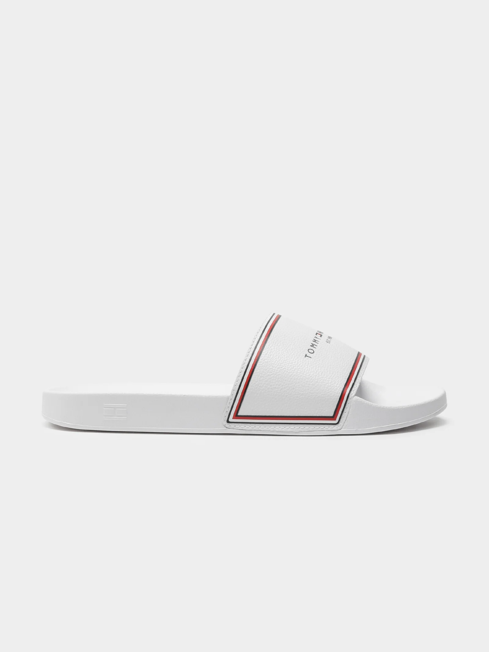 Mens Logo Strap Pool Slides - Image 2