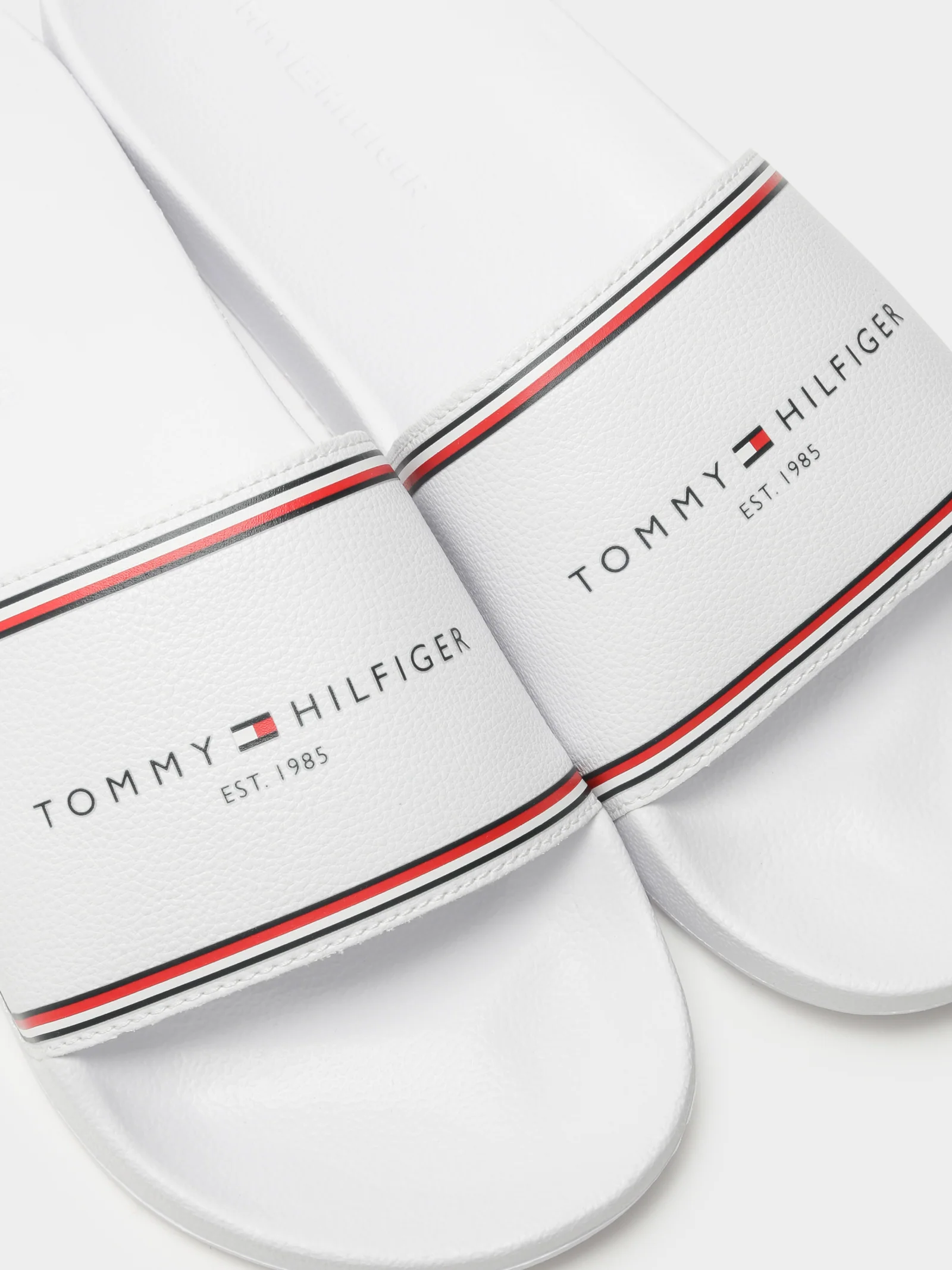 Mens Logo Strap Pool Slides - Image 5