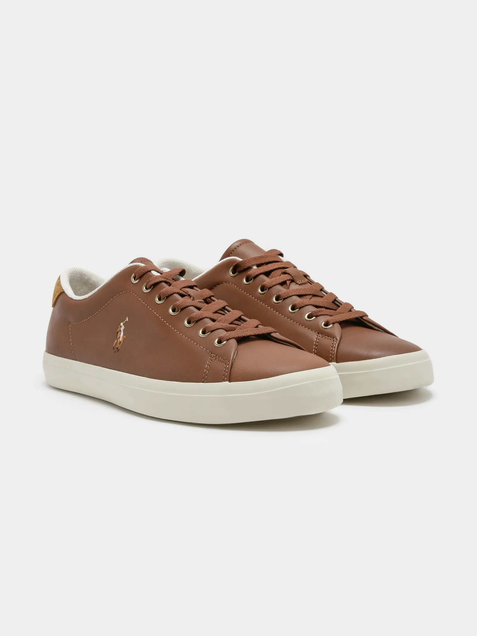 Mens Longwood Vulcanized Leather Sneakers - Image 2