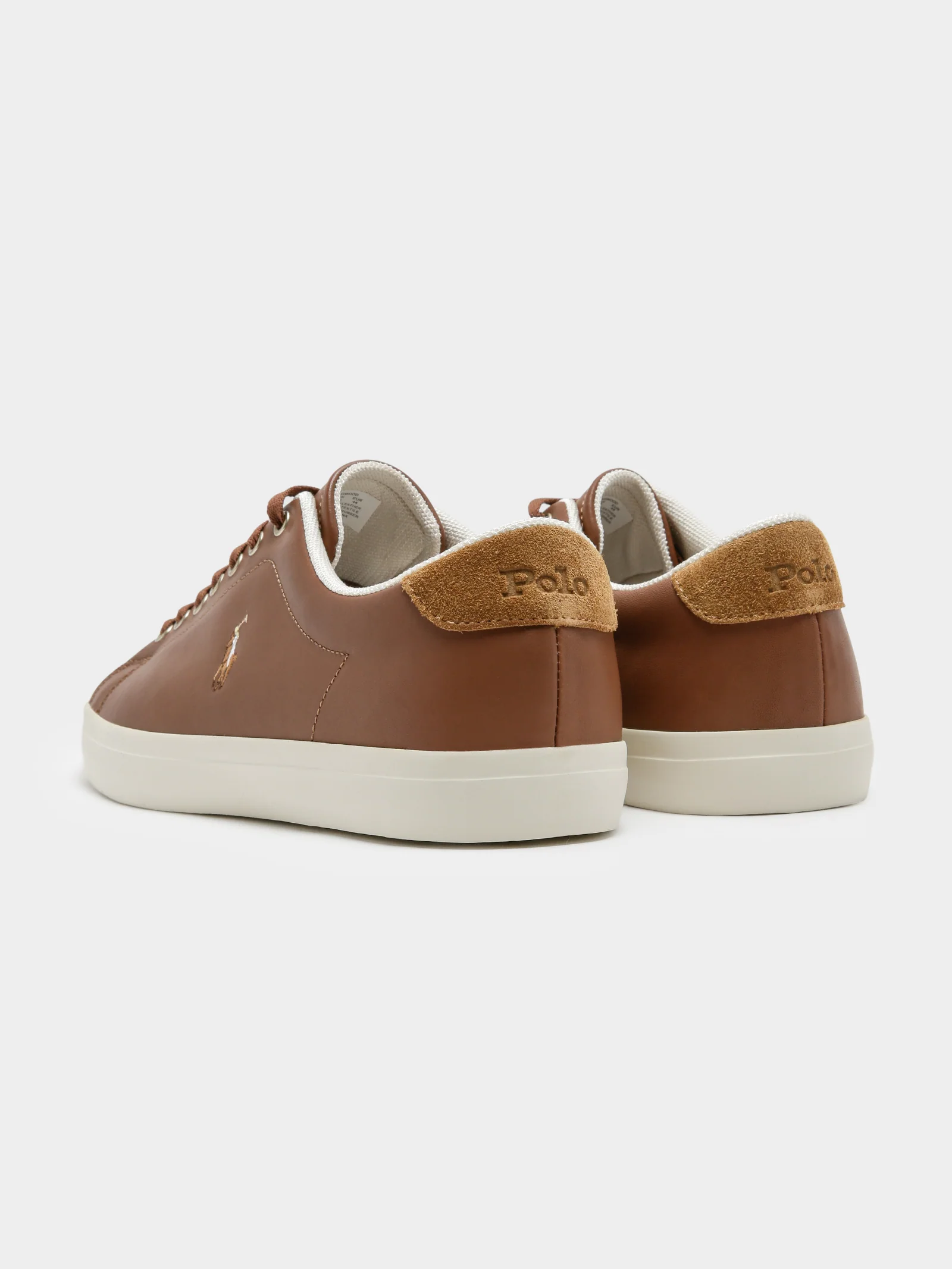 Mens Longwood Vulcanized Leather Sneakers - Image 7