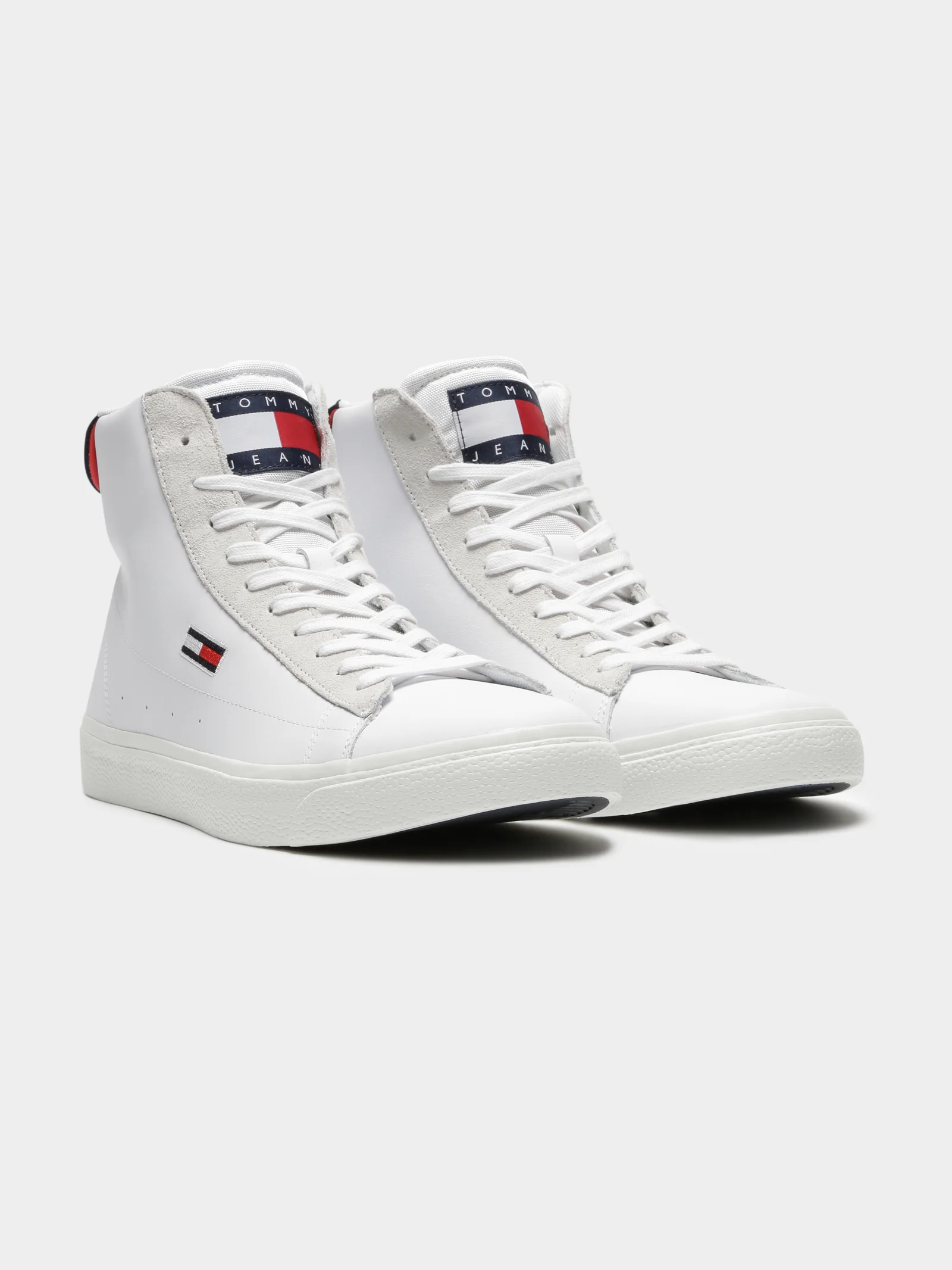 Mens Retro Vulcanized High Top Sneakers - Image 3