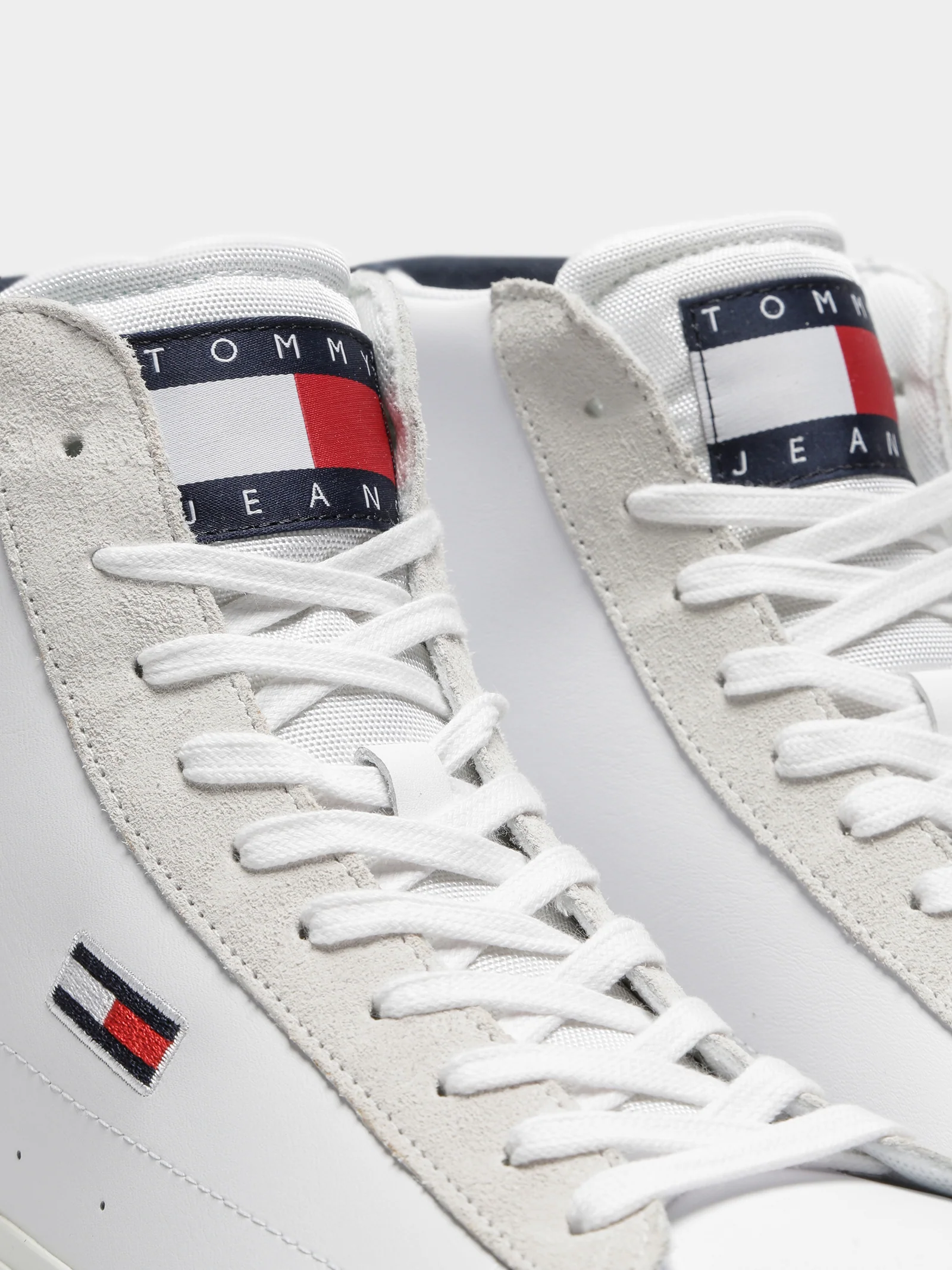Mens Retro Vulcanized High Top Sneakers - Image 4