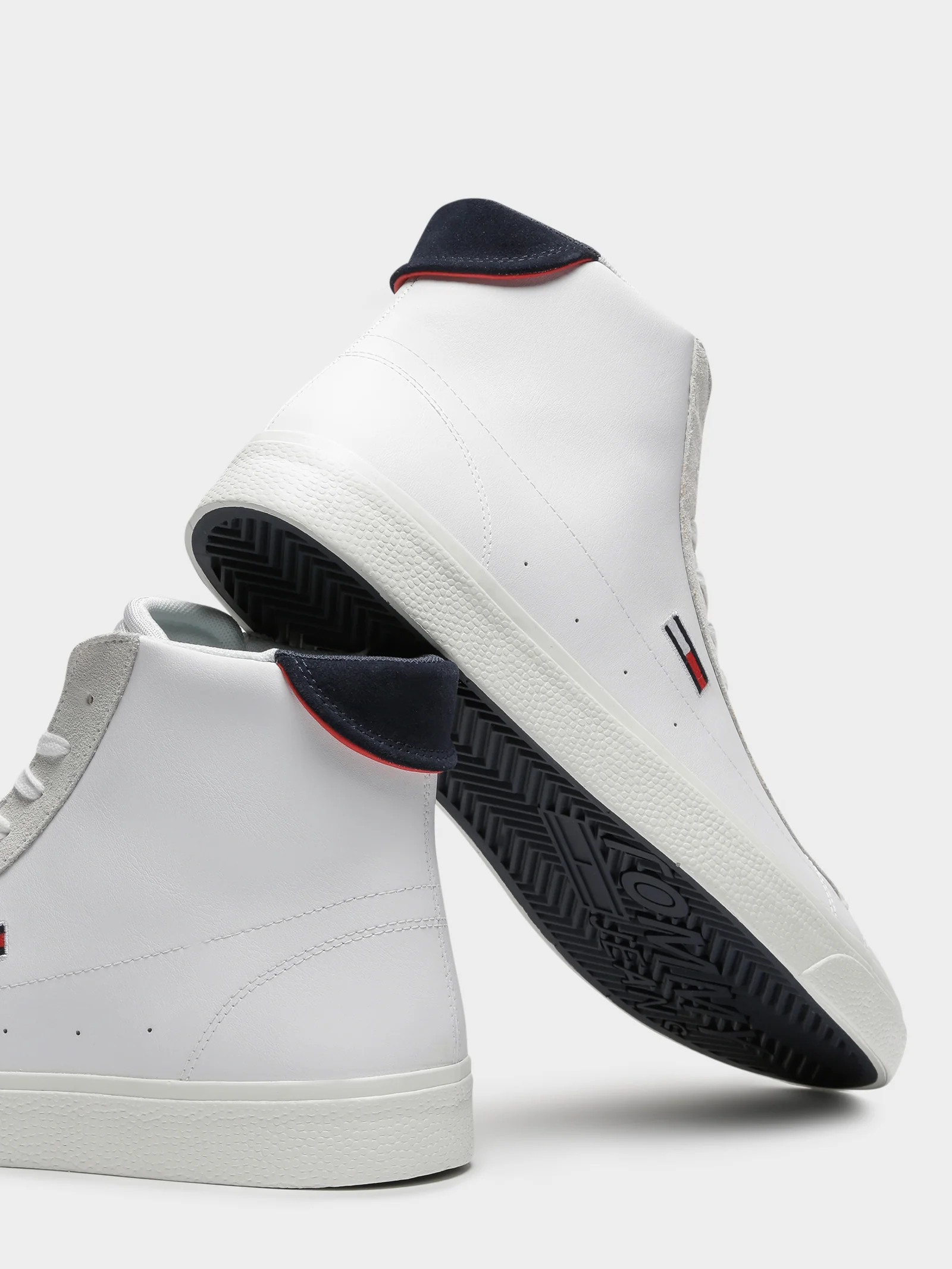 Mens Retro Vulcanized High Top Sneakers - Image 5