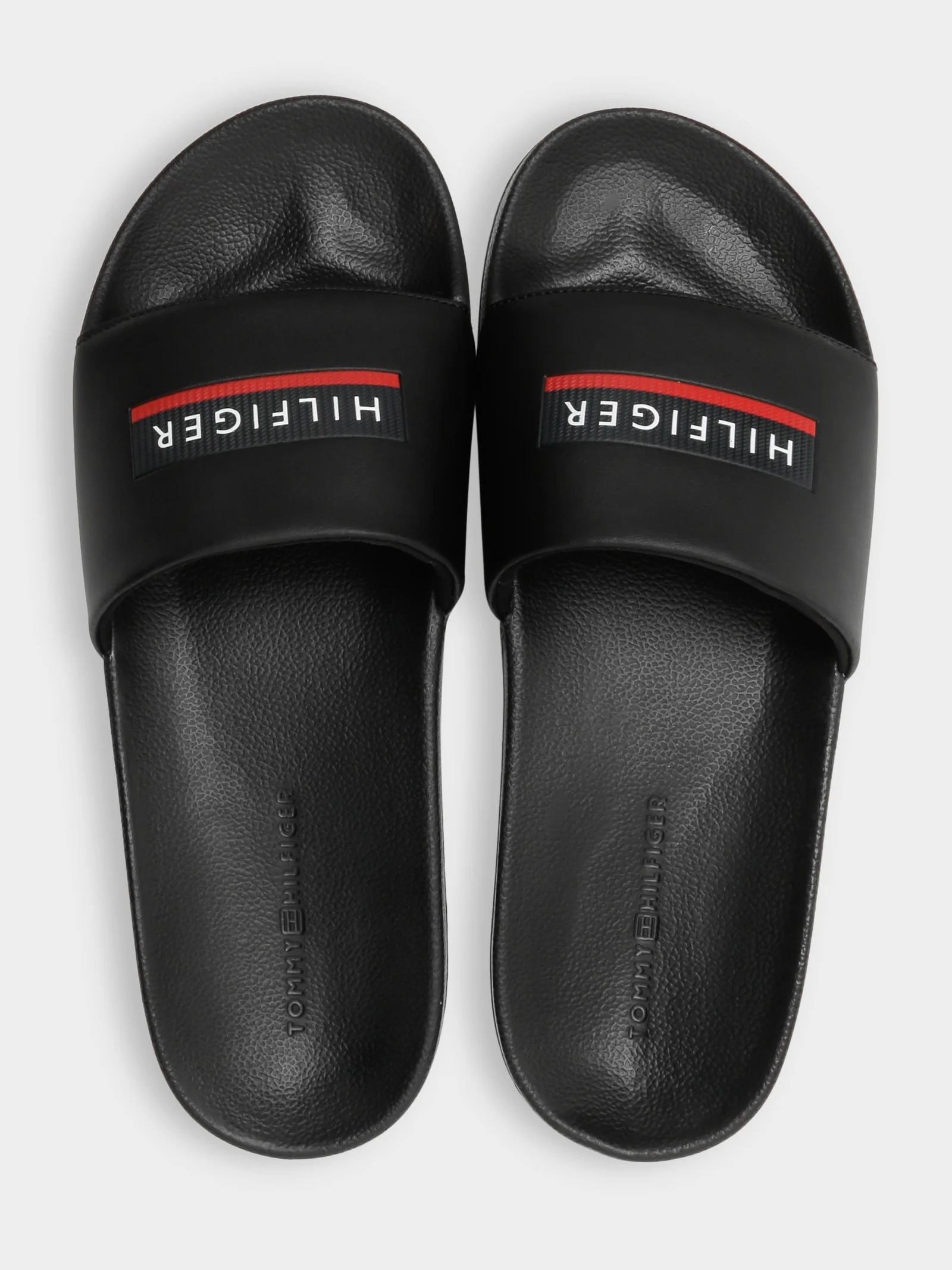 Mens Seasonal Embossed Pool Slides - Image 3