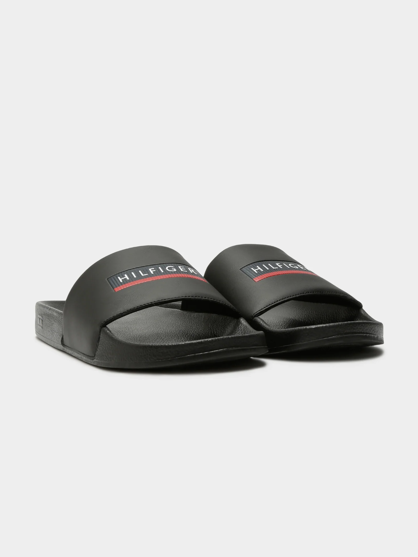 Mens Seasonal Embossed Pool Slides - Image 6