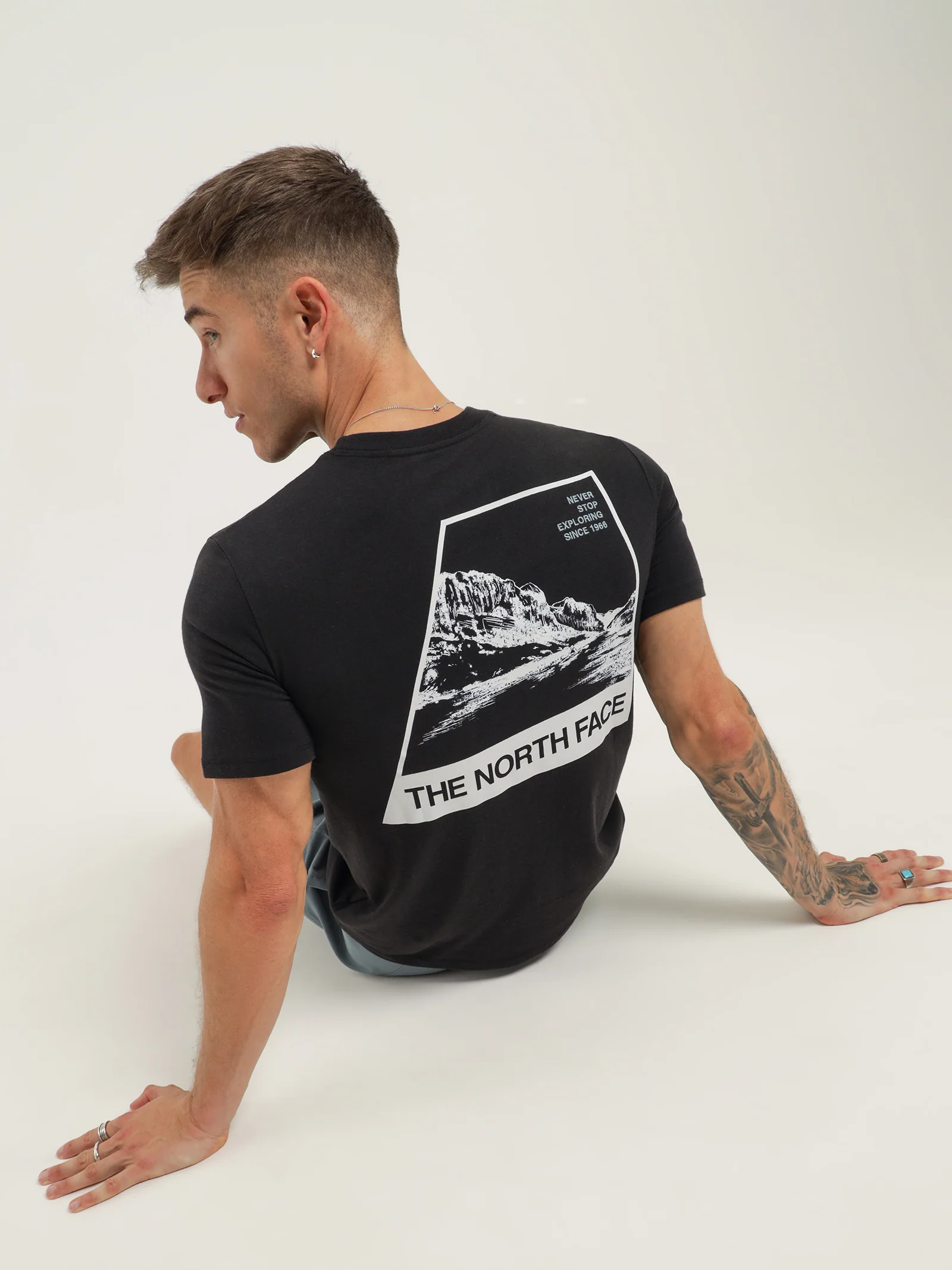 Mens Short Sleeve Logo Play T-Shirt - Image 2