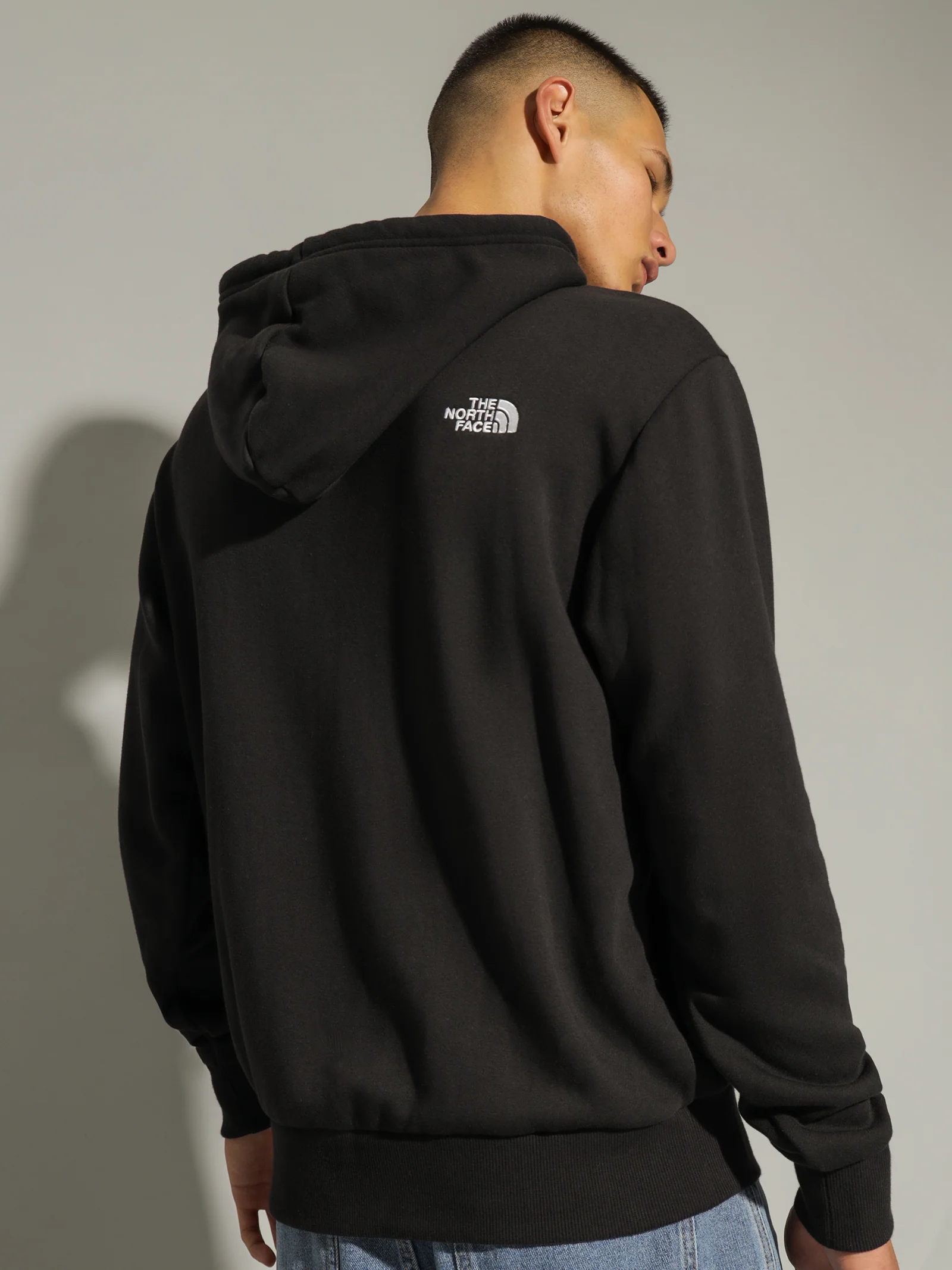 Mens Simple Logo Hoodie - Image 5