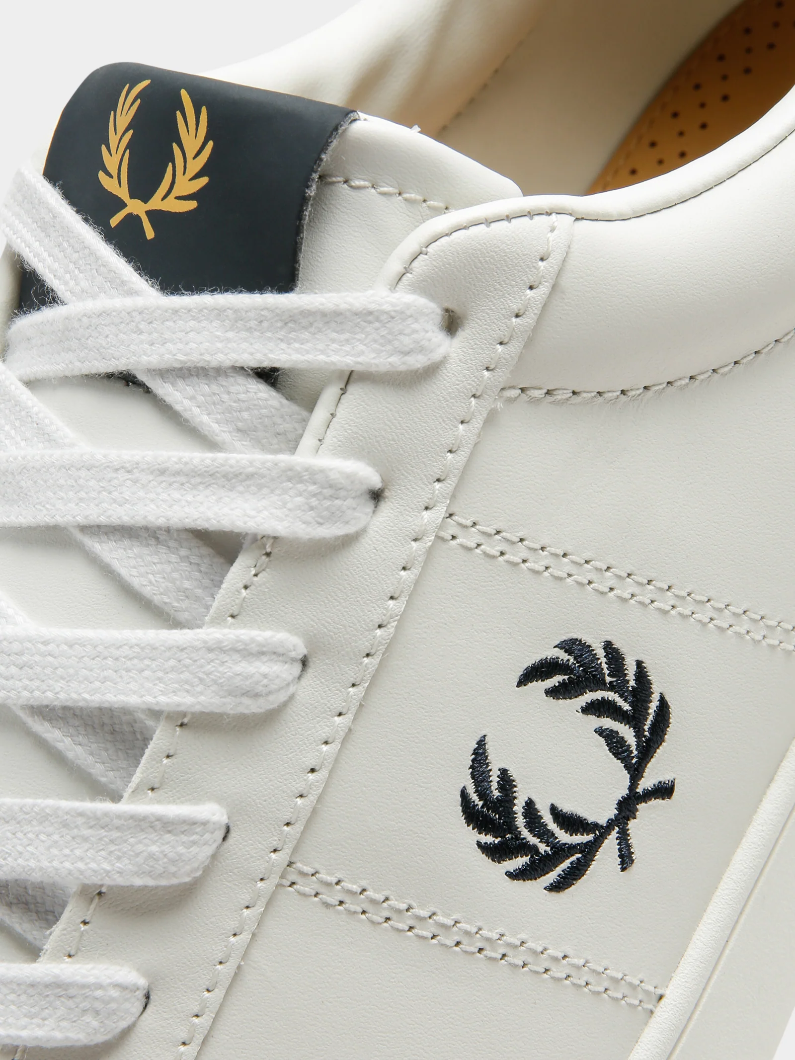 Mens Spencer Leather Sneakers - Image 5