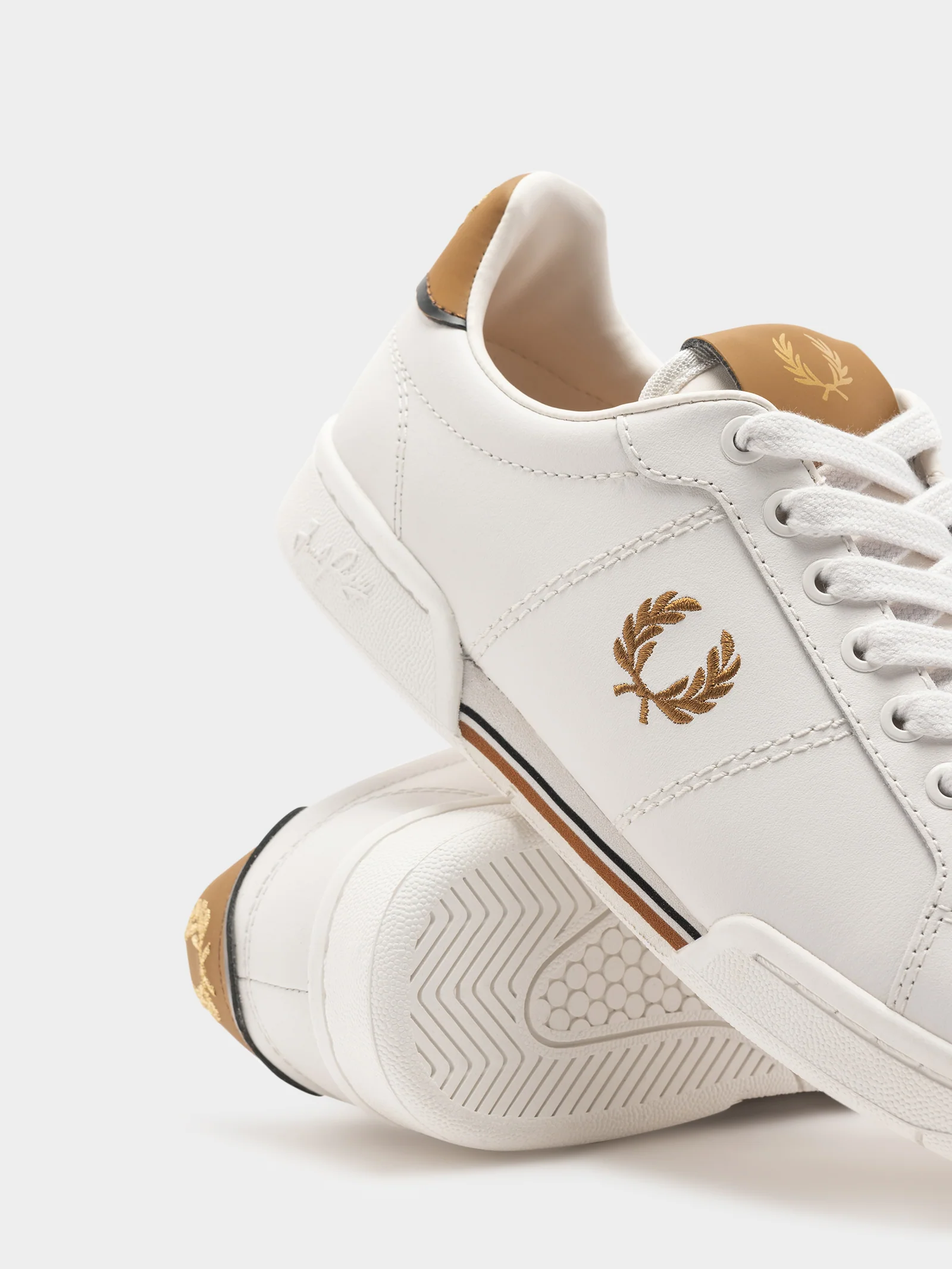 Mens Spencer Leather Sneakers - Image 5