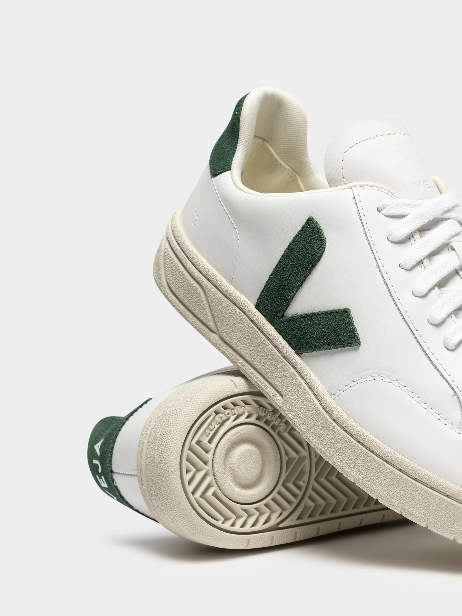 Mens V-12 Leather Sneaker - Image 6