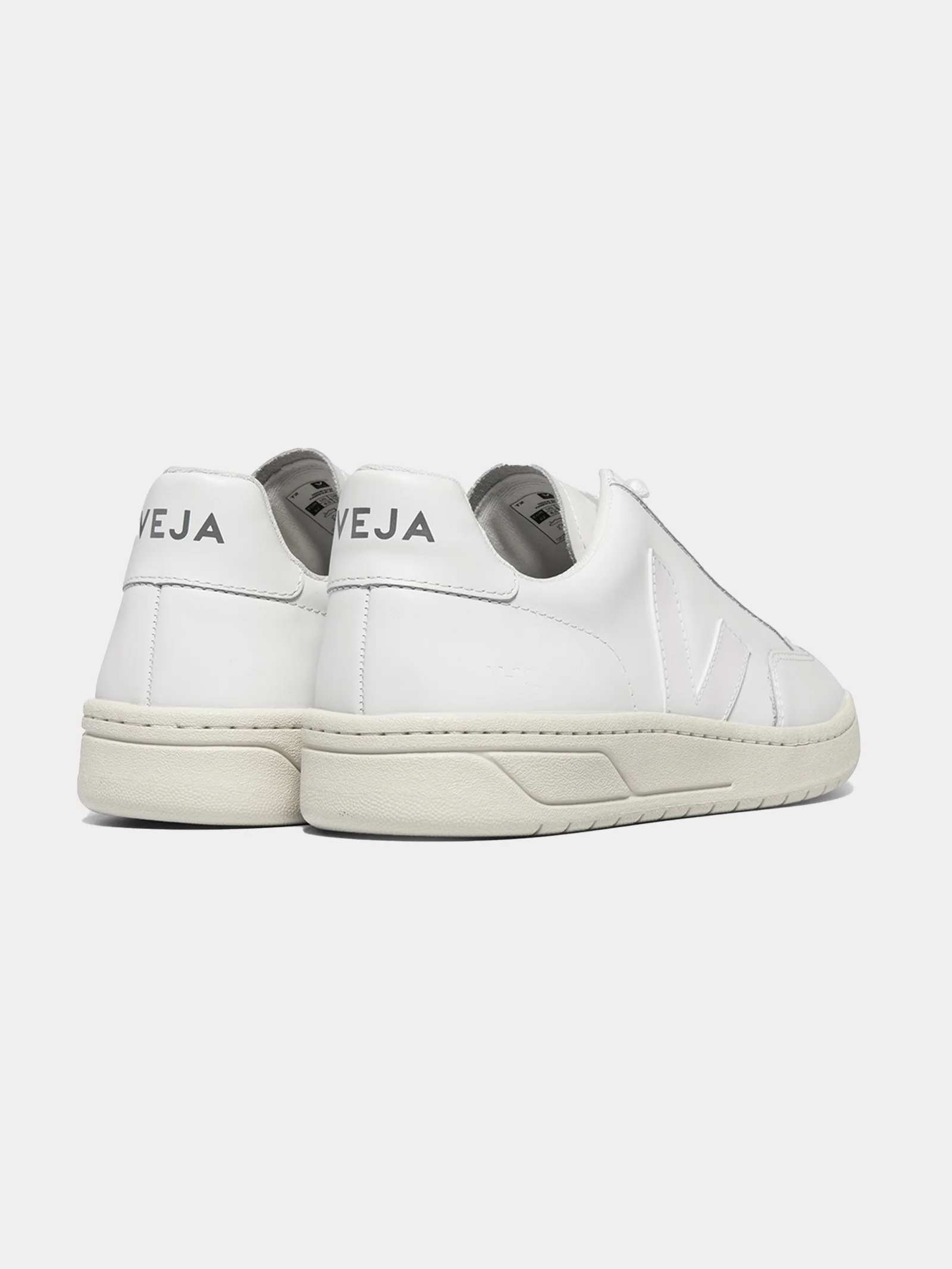 Mens V12 Leather Sneakers - Image 3