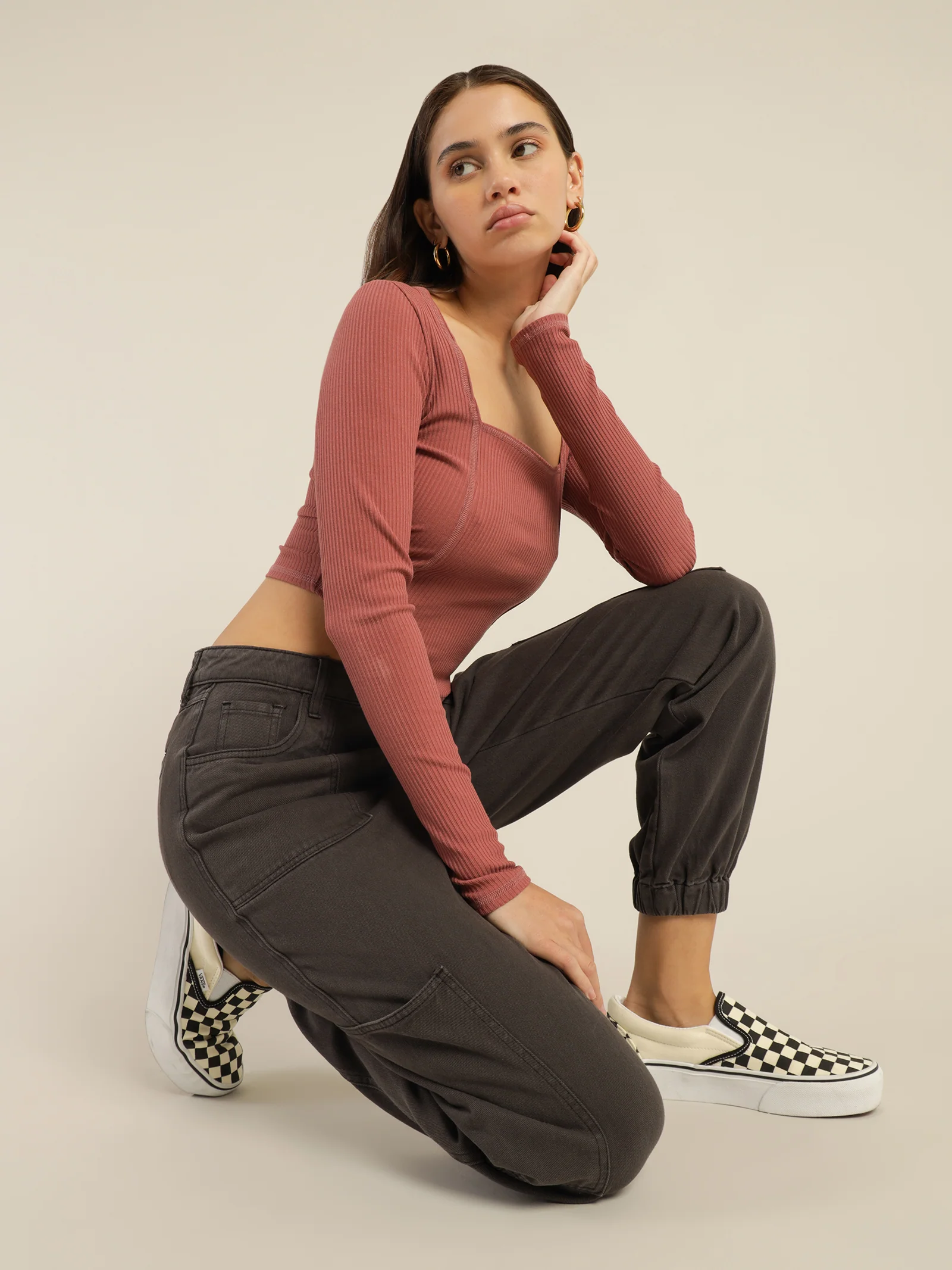 Mia Cargo Jogger Pants - Image 2