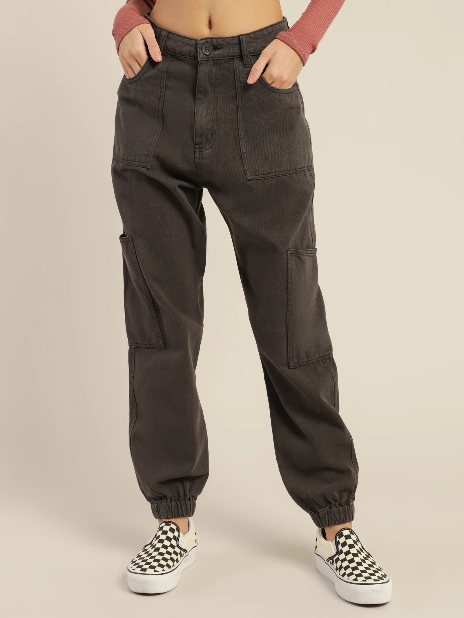 Mia Cargo Jogger Pants - Image 3