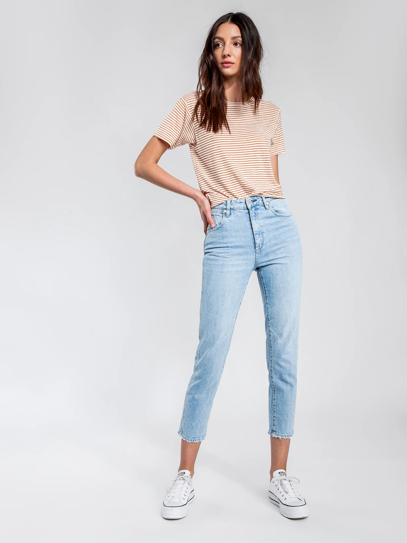 Mia Stripe T-Shirt - Image 2
