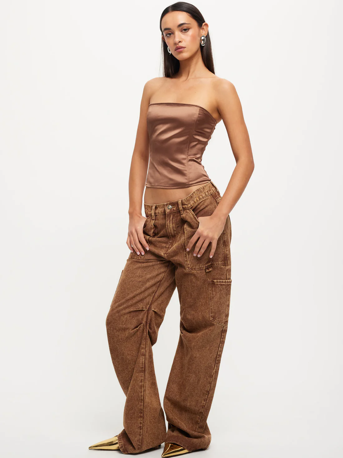 Miami Vice Low-Rise Baggy Jeans - Image 2