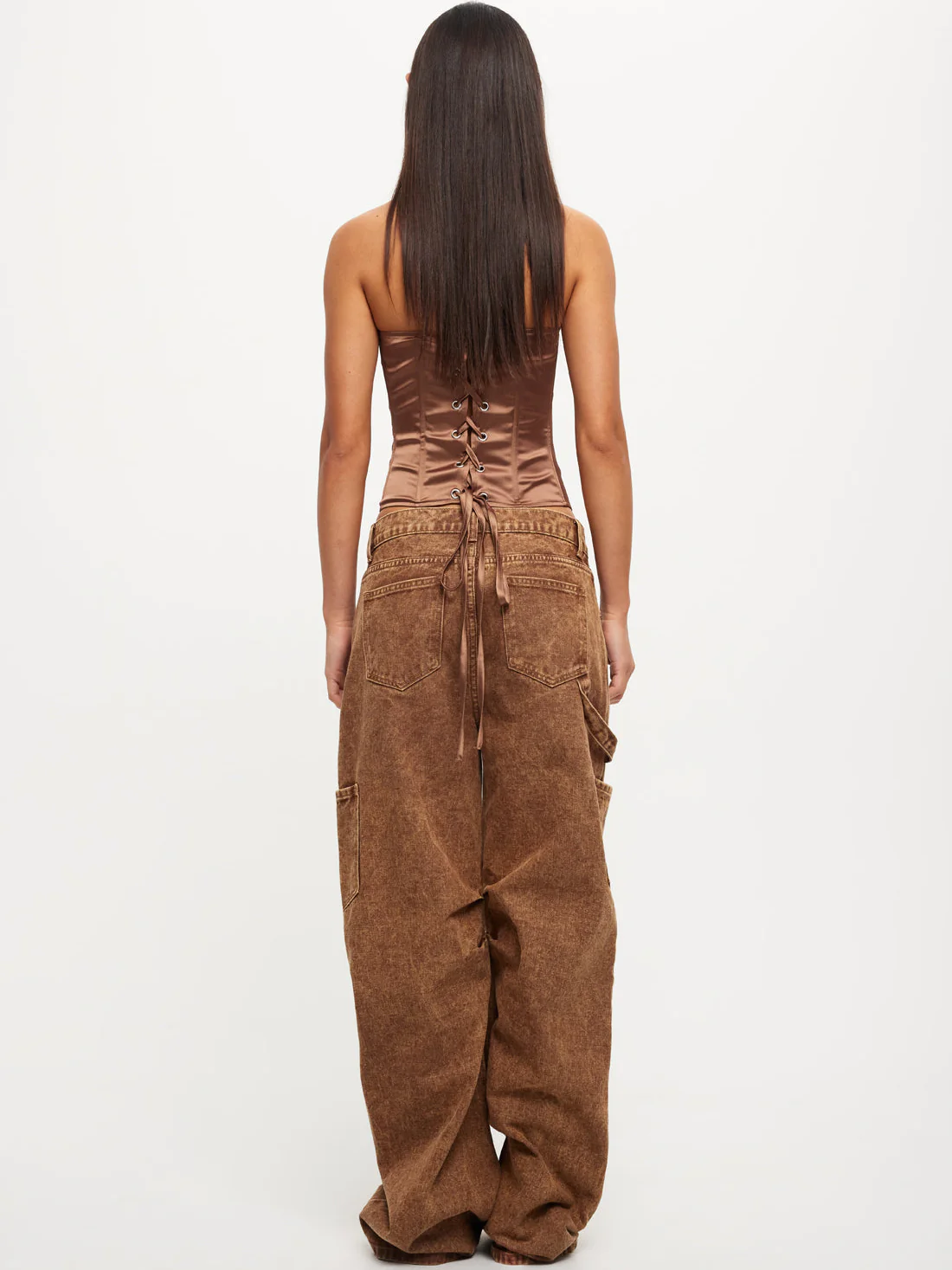 Miami Vice Low-Rise Baggy Jeans - Image 3