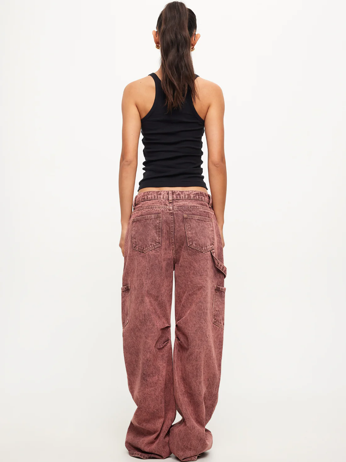 Miami Vice Low-Rise Baggy Jeans - Image 3