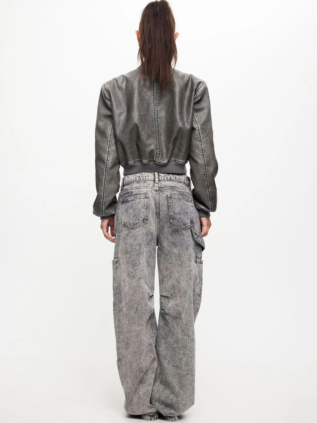 Miami Vice Low-Rise Baggy Jeans - Image 4