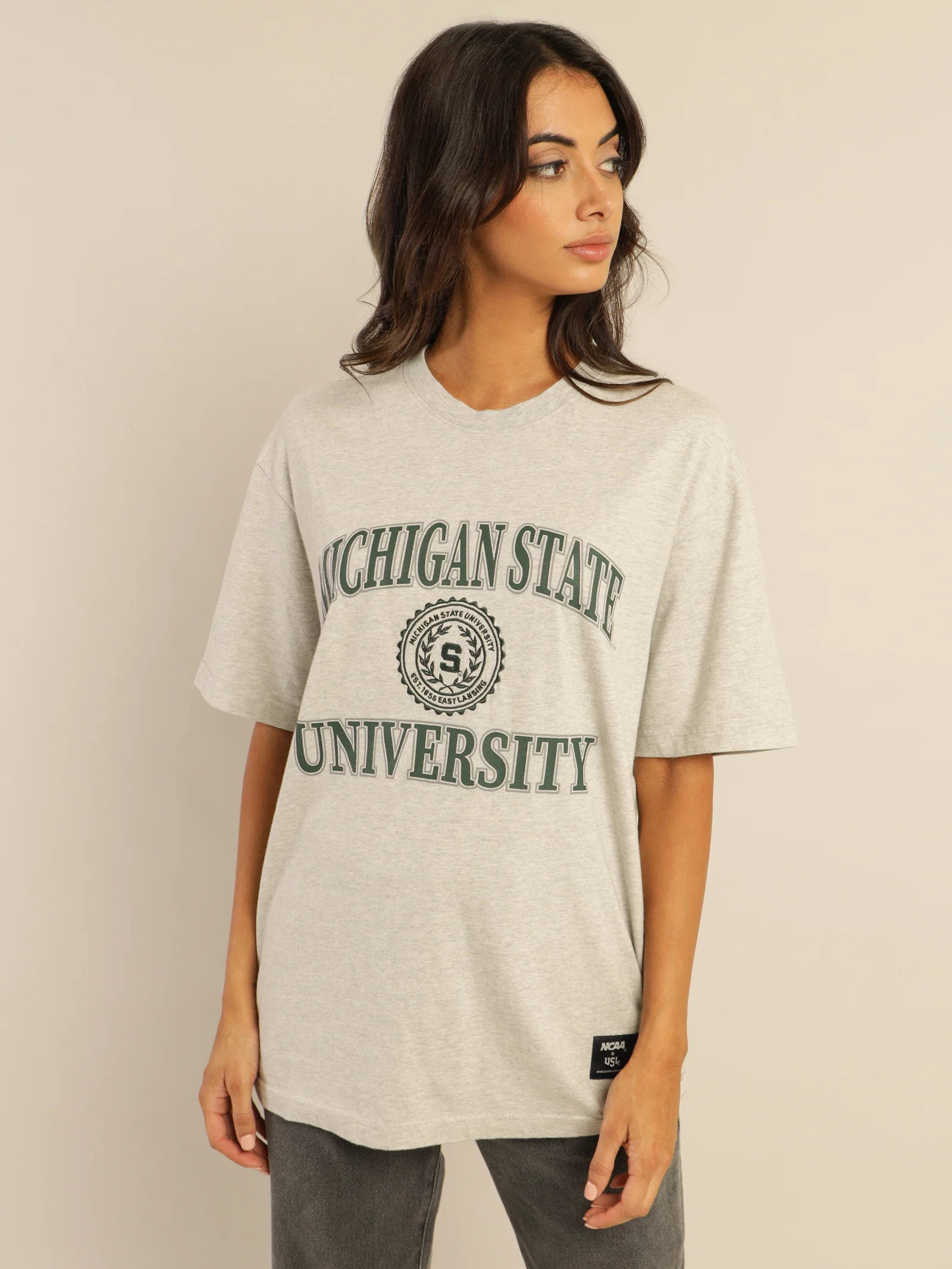 Michigan State University Reef Arch Logo T-Shirt - Image 2