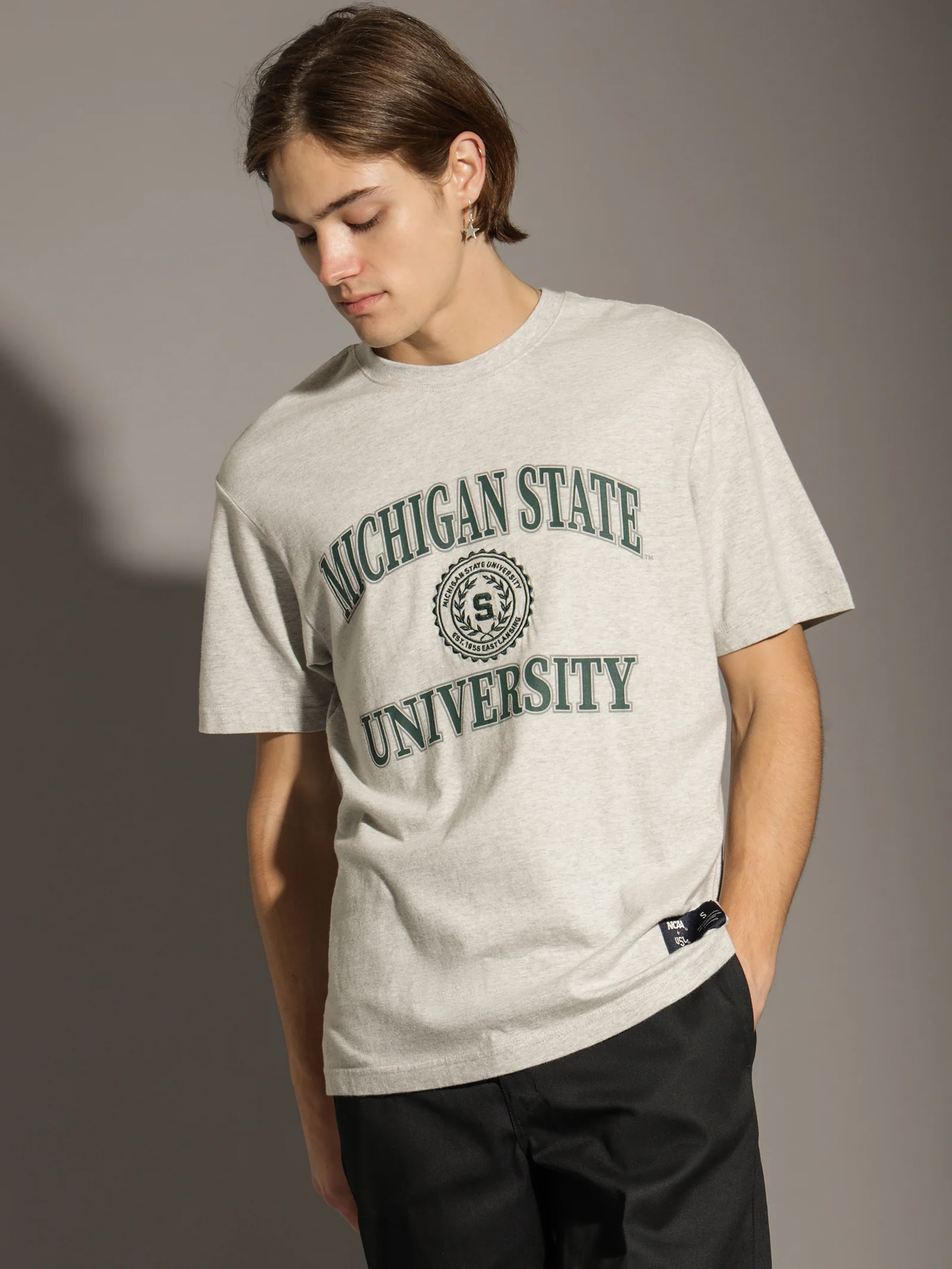 Michigan State University Reef Arch Logo T-Shirt - Image 5