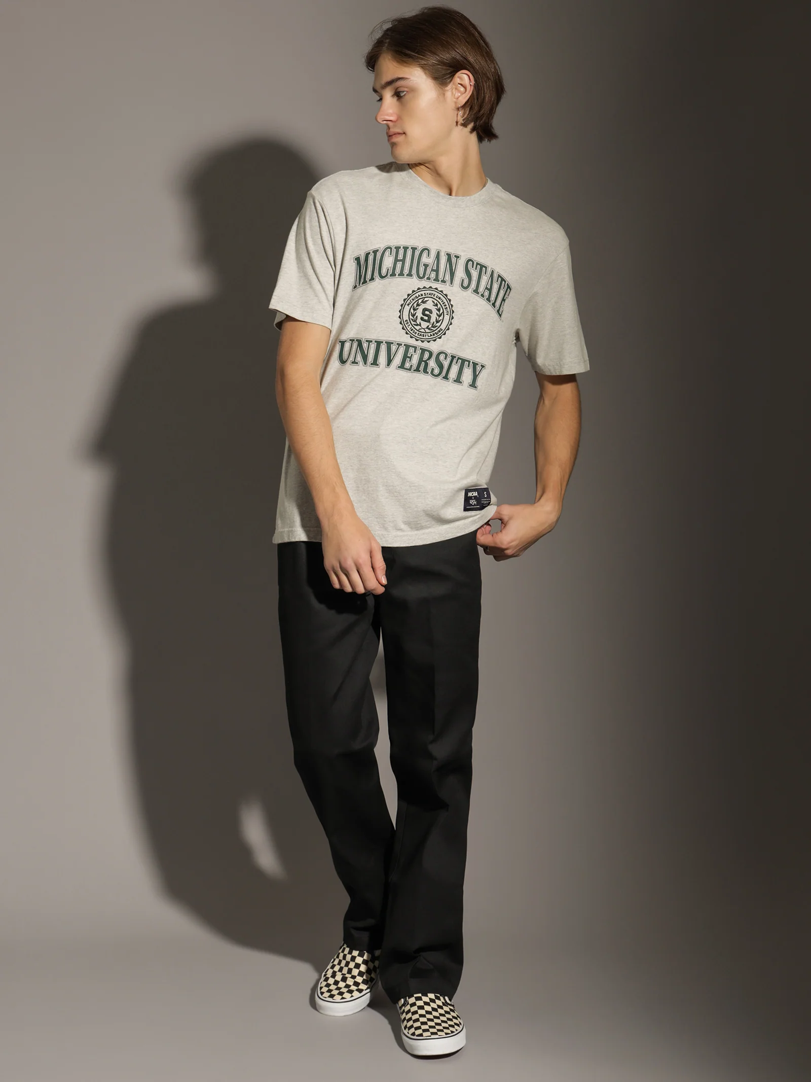 Michigan State University Reef Arch Logo T-Shirt - Image 7