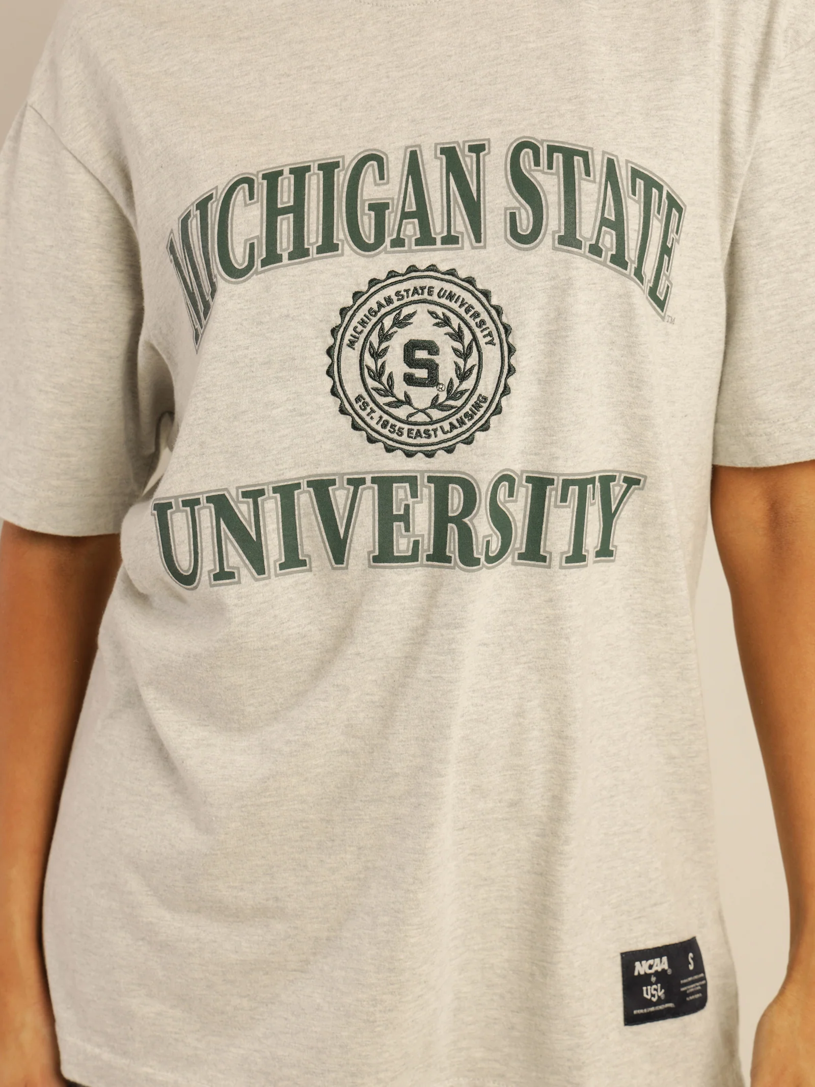Michigan State University Reef Arch Logo T-Shirt - Image 8