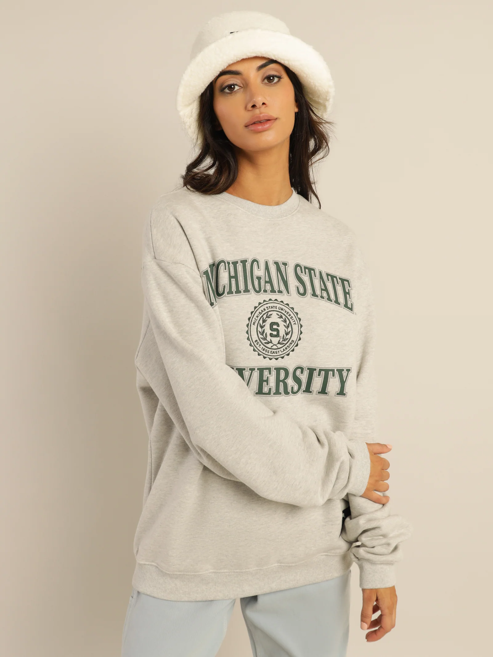 Michigan State Vintage Reef Logo Sweater - Image 5