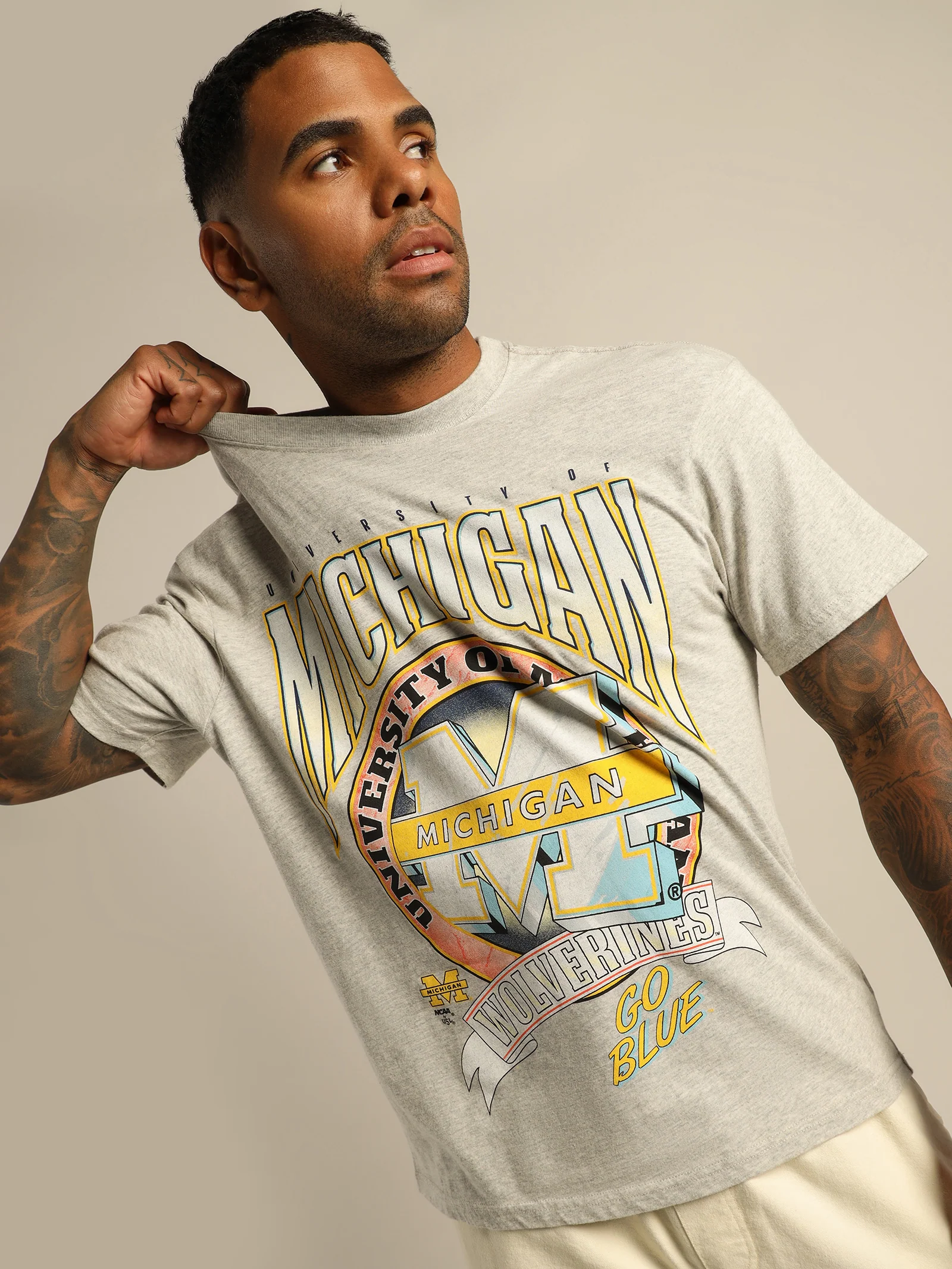 Michigan Vintage T-Shirt - Image 3