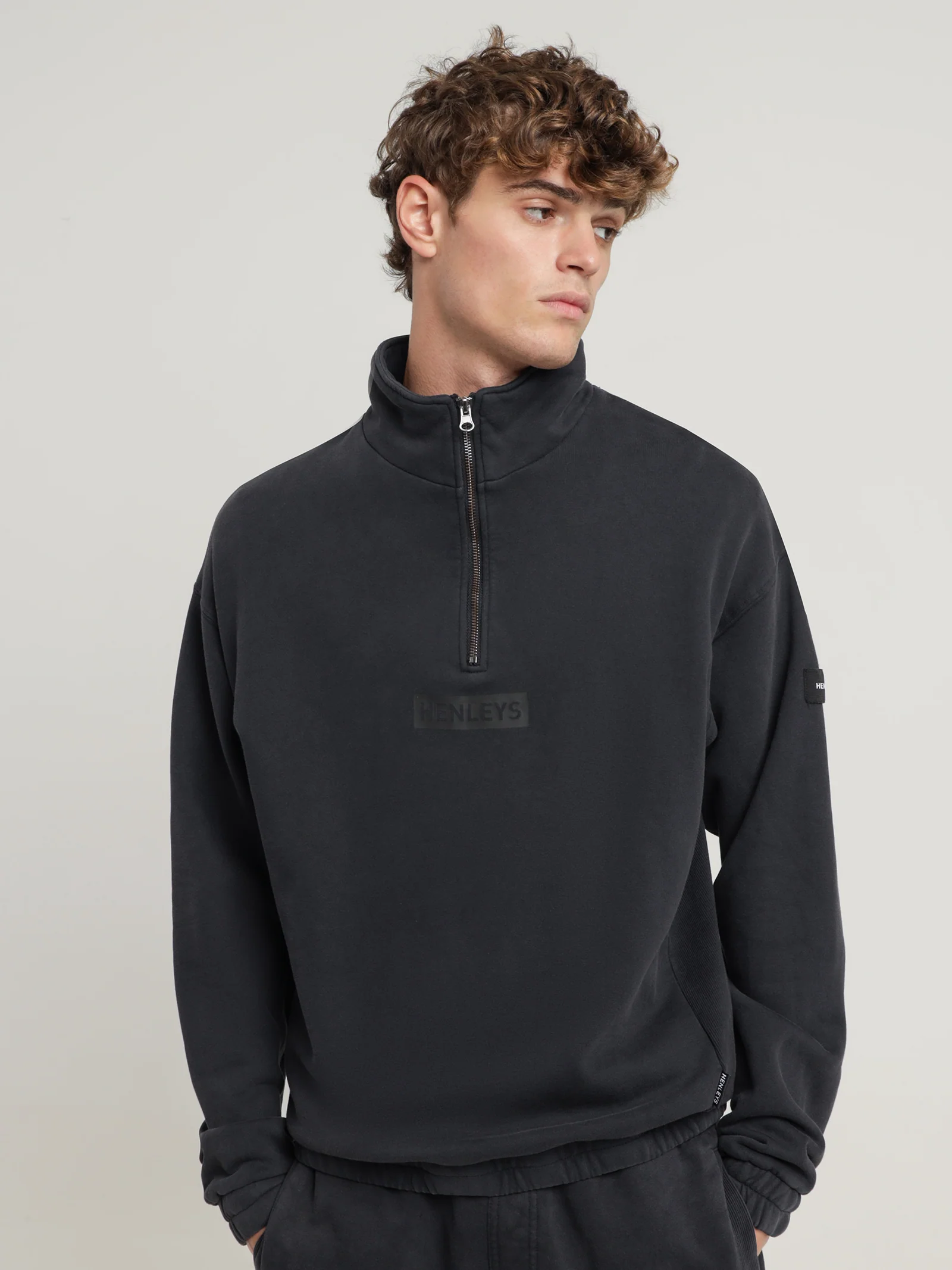 Micro Staple Zip Sweater - Image 2