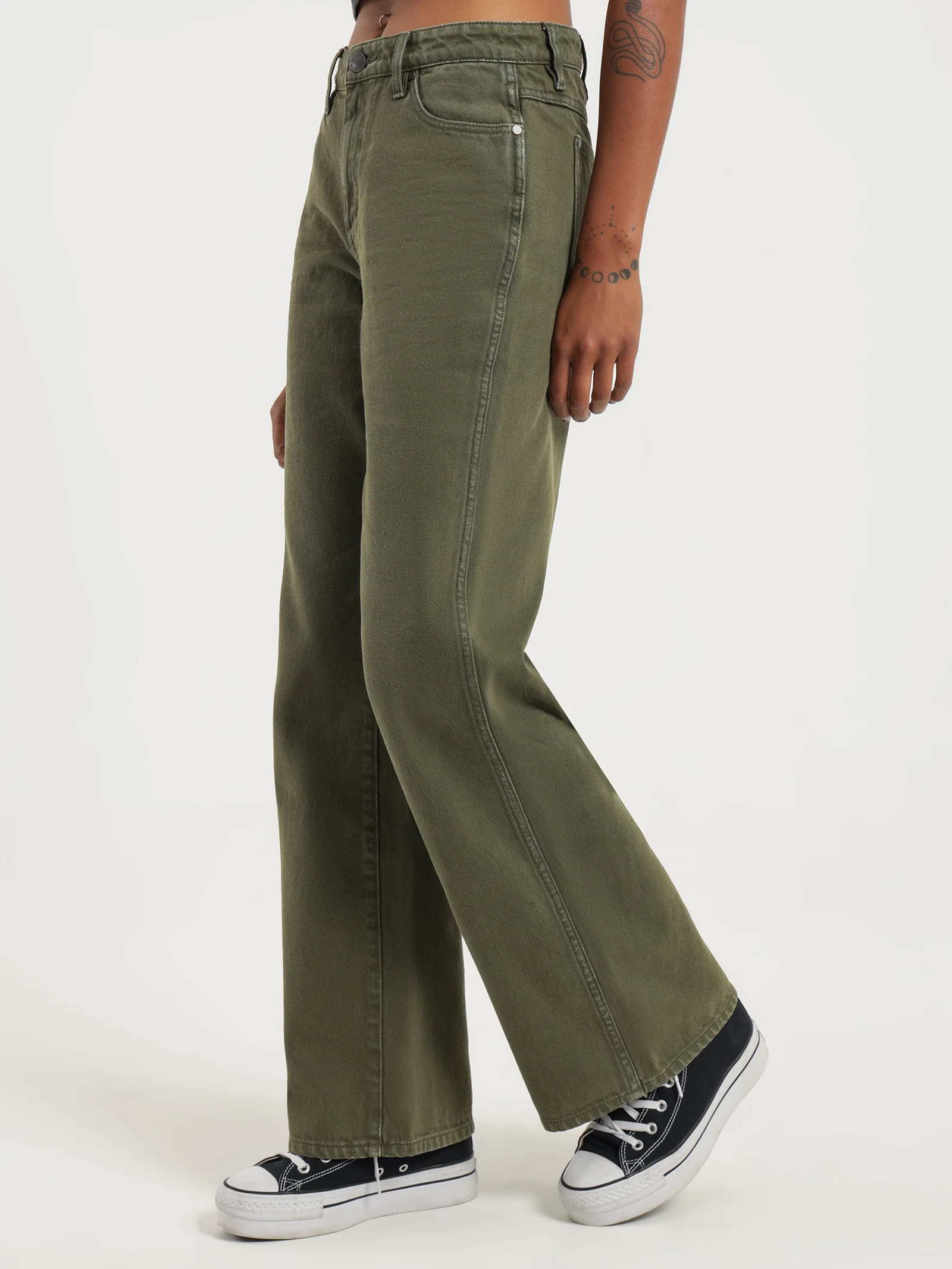 Mid Bells Flared Jeans - Image 3