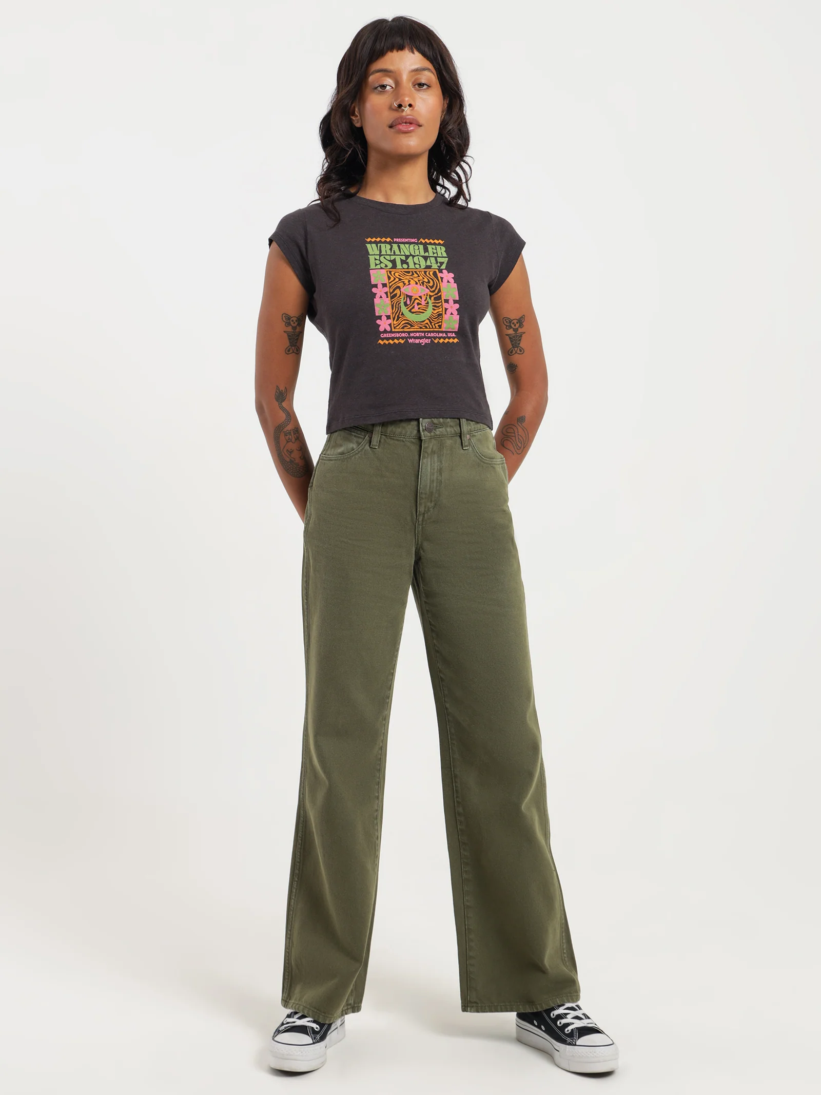 Mid Bells Flared Jeans - Image 4